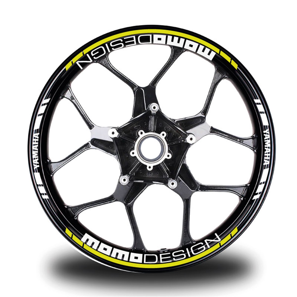 Neon Sarı Momodesing Takım Jant Sticker Etiket 