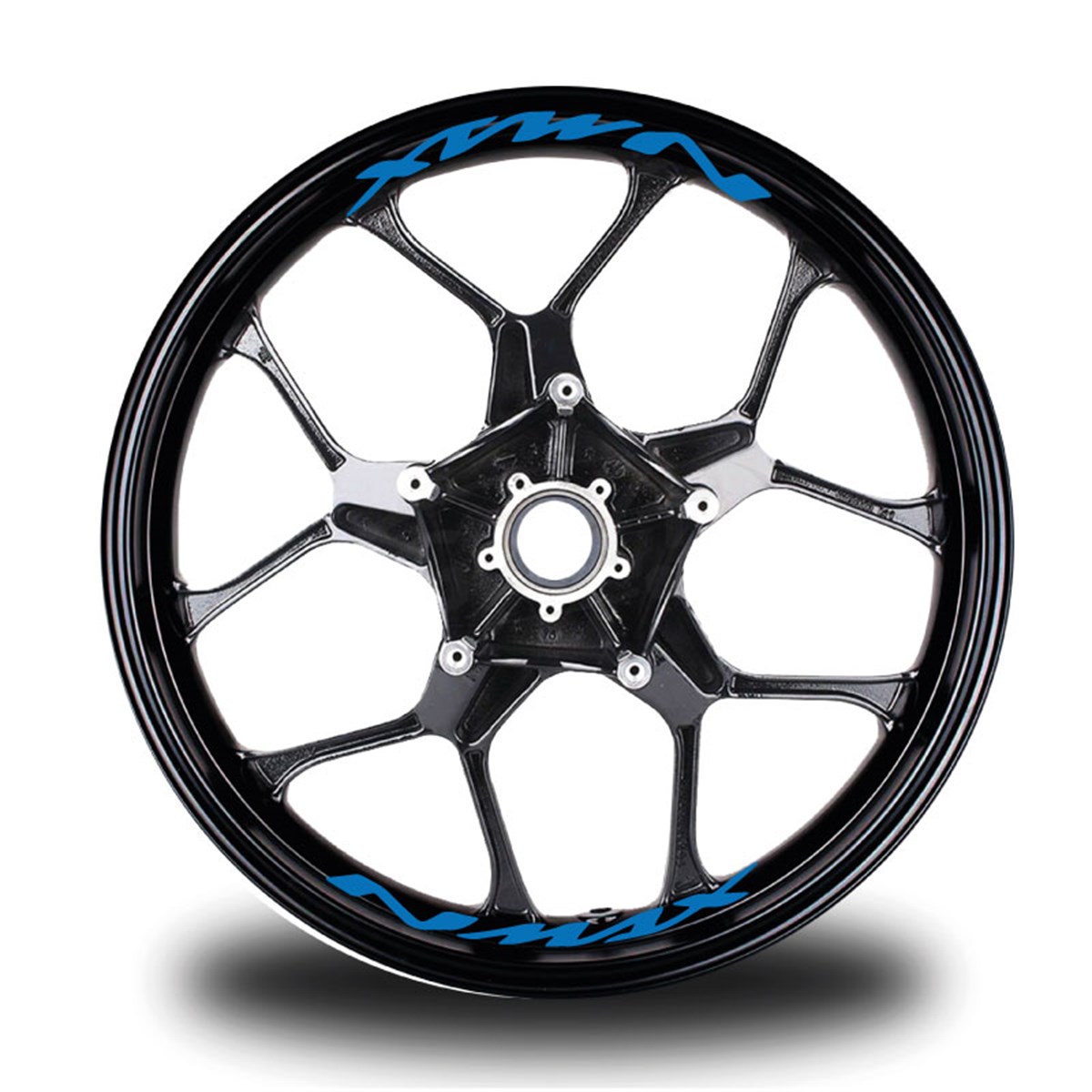 Nmax Yazılı 8Li Jant İçi Yazı Sticker Etiket