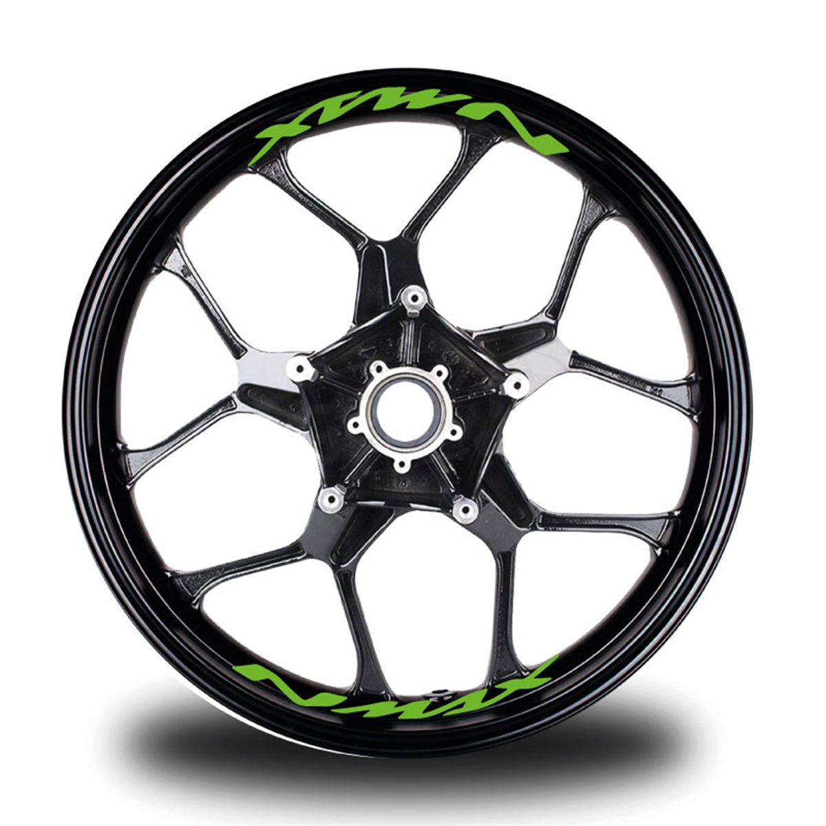 Nmax Yazılı 8Li Jant İçi Yazı Sticker Etiket