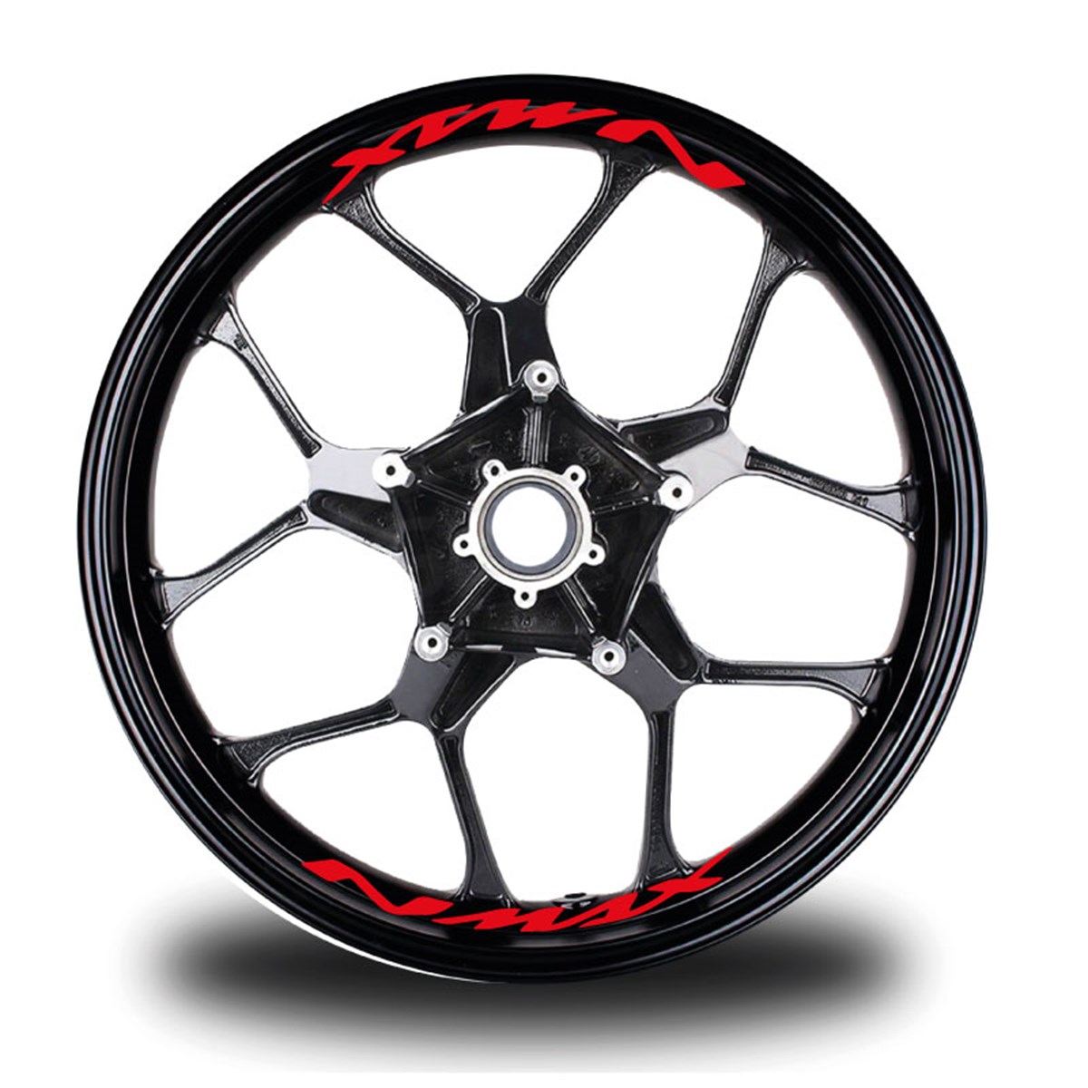 Nmax Yazılı 8Li Jant İçi Yazı Sticker Etiket