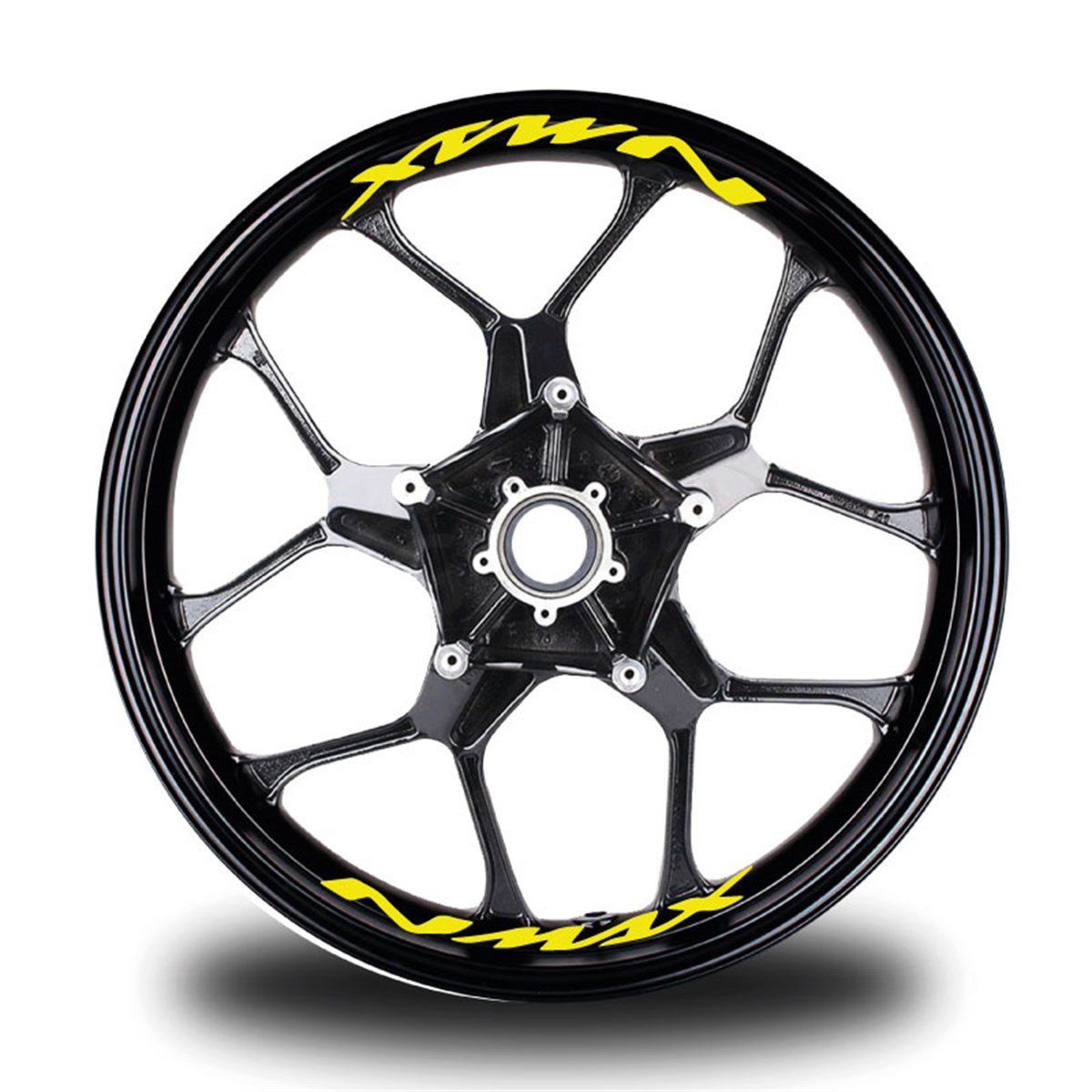 Nmax Yazılı 8Li Jant İçi Yazı Sticker Etiket