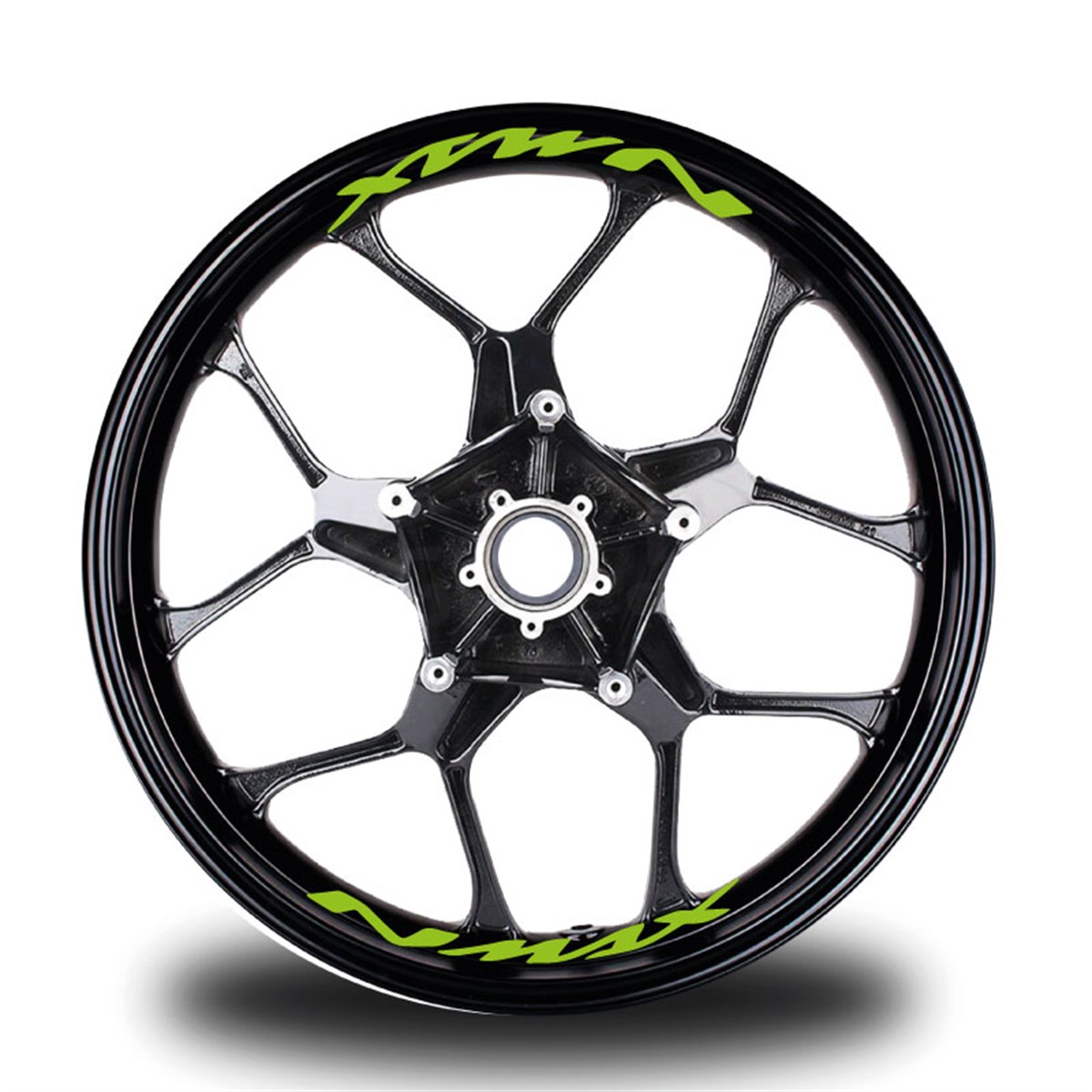 Nmax Yazılı 8Li Jant İçi Yazı Sticker Etiket