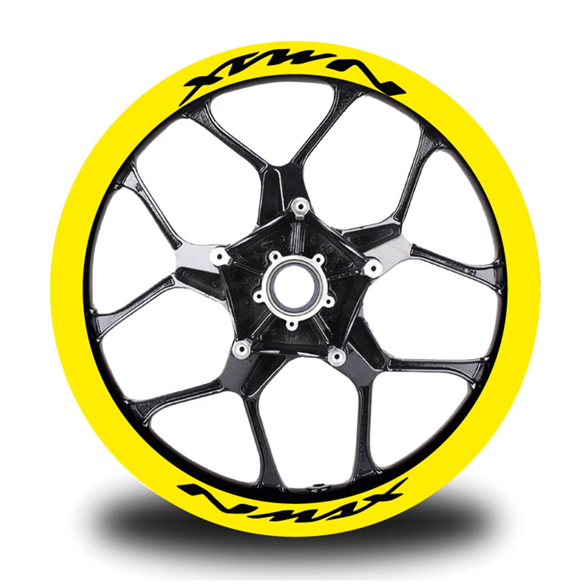 Nmax Yazılı 8Li Jant İçi Yazı Sticker Etiket