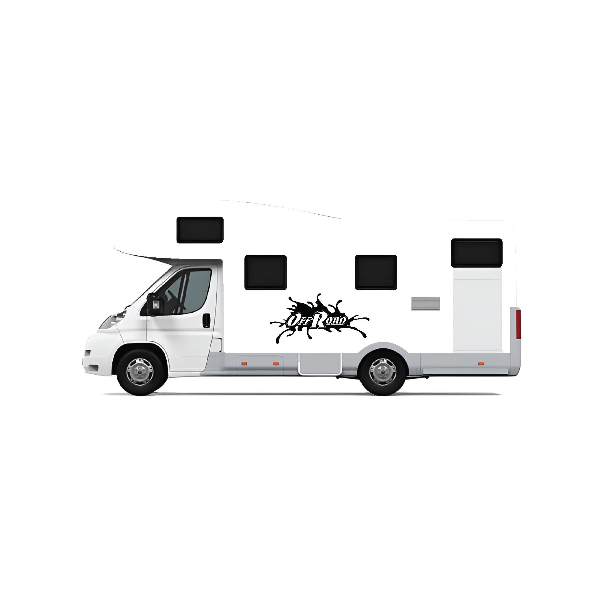 KaravanOff Road Karavan Sticker Etiket