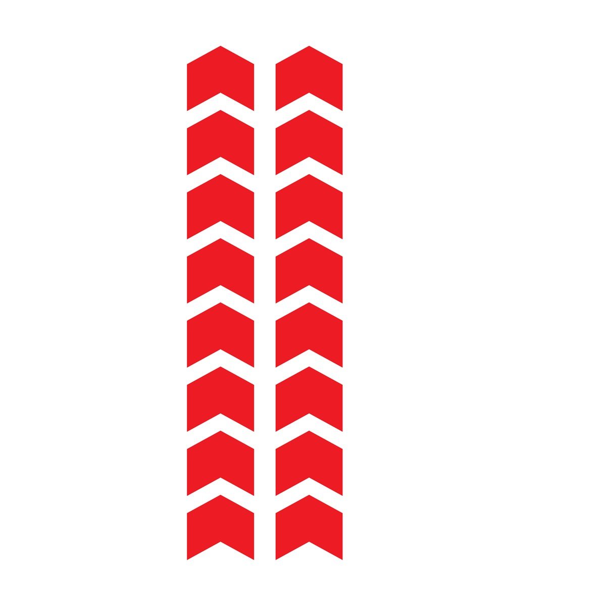 Ok Şekilli Mini Sticker Etiket Modeli