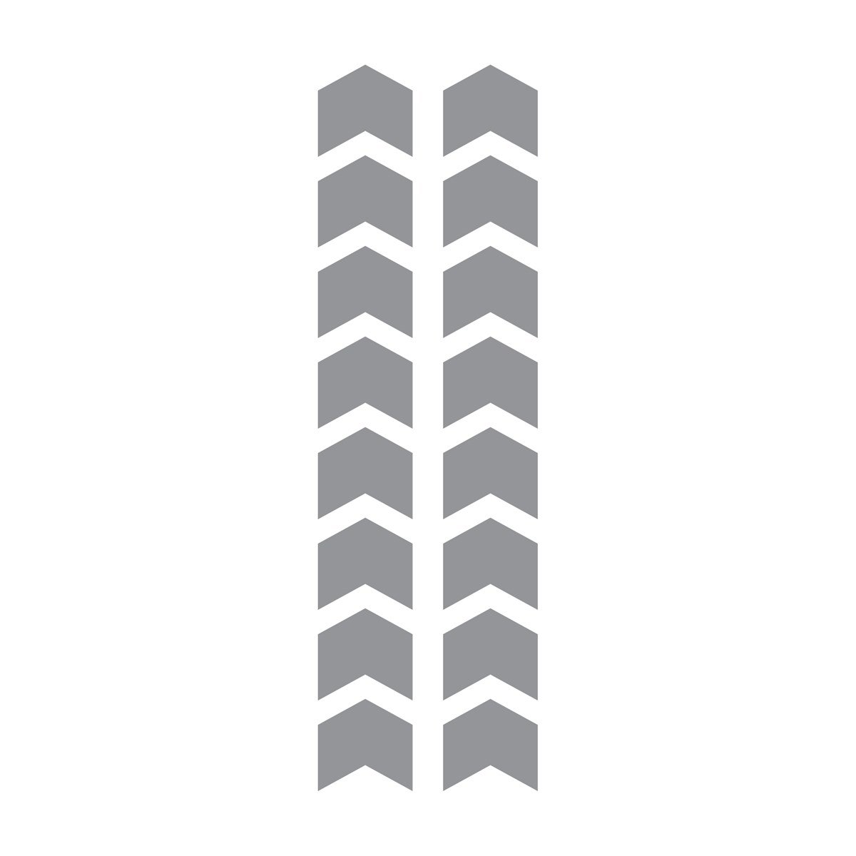 Ok Şekilli Mini Sticker Etiket Modeli