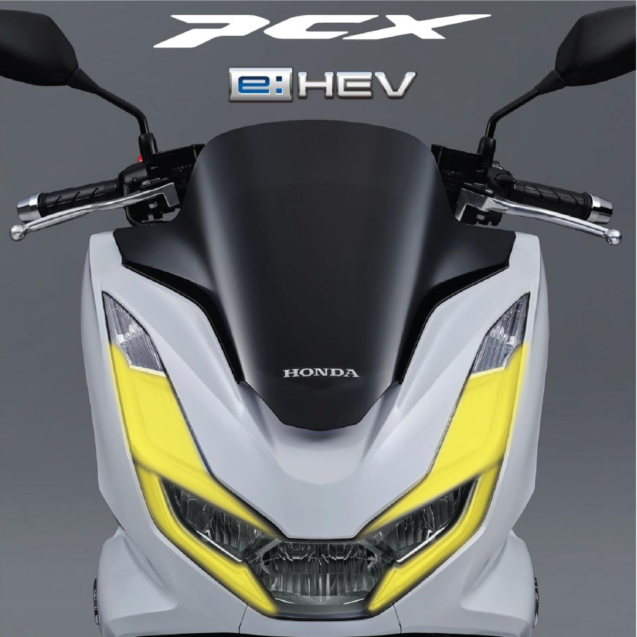 PCXPCX Ön Far Kaşı Far Filmi Sticker Etiket Modeli 2021-2024 Uyumlu Sinyal Kesikli Sarı Renk