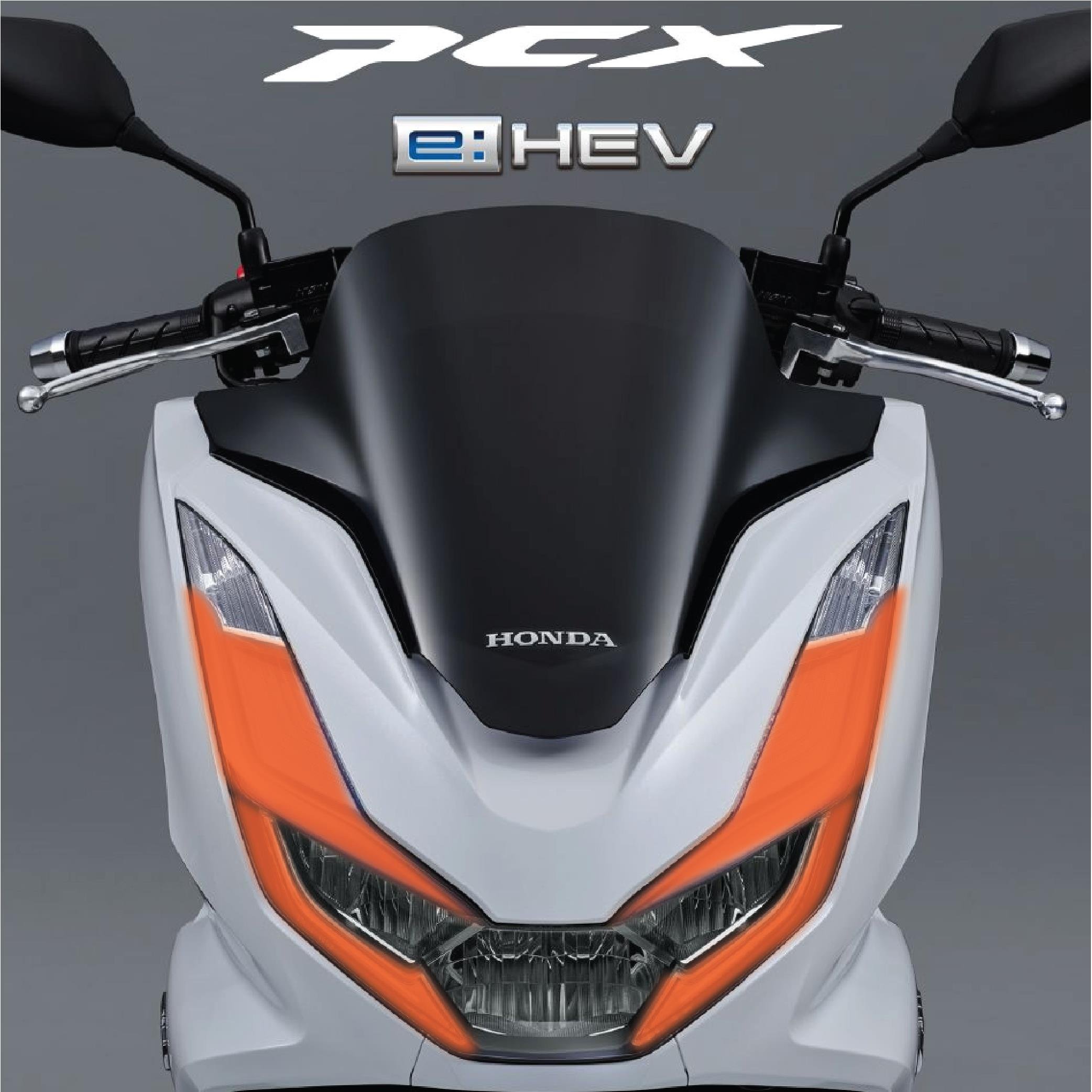 PCXPCX Ön Far Kaşı Far Filmi Sticker Etiket Modeli 2021-2024 Uyumlu Sinyal Kesikli Turuncu Renk