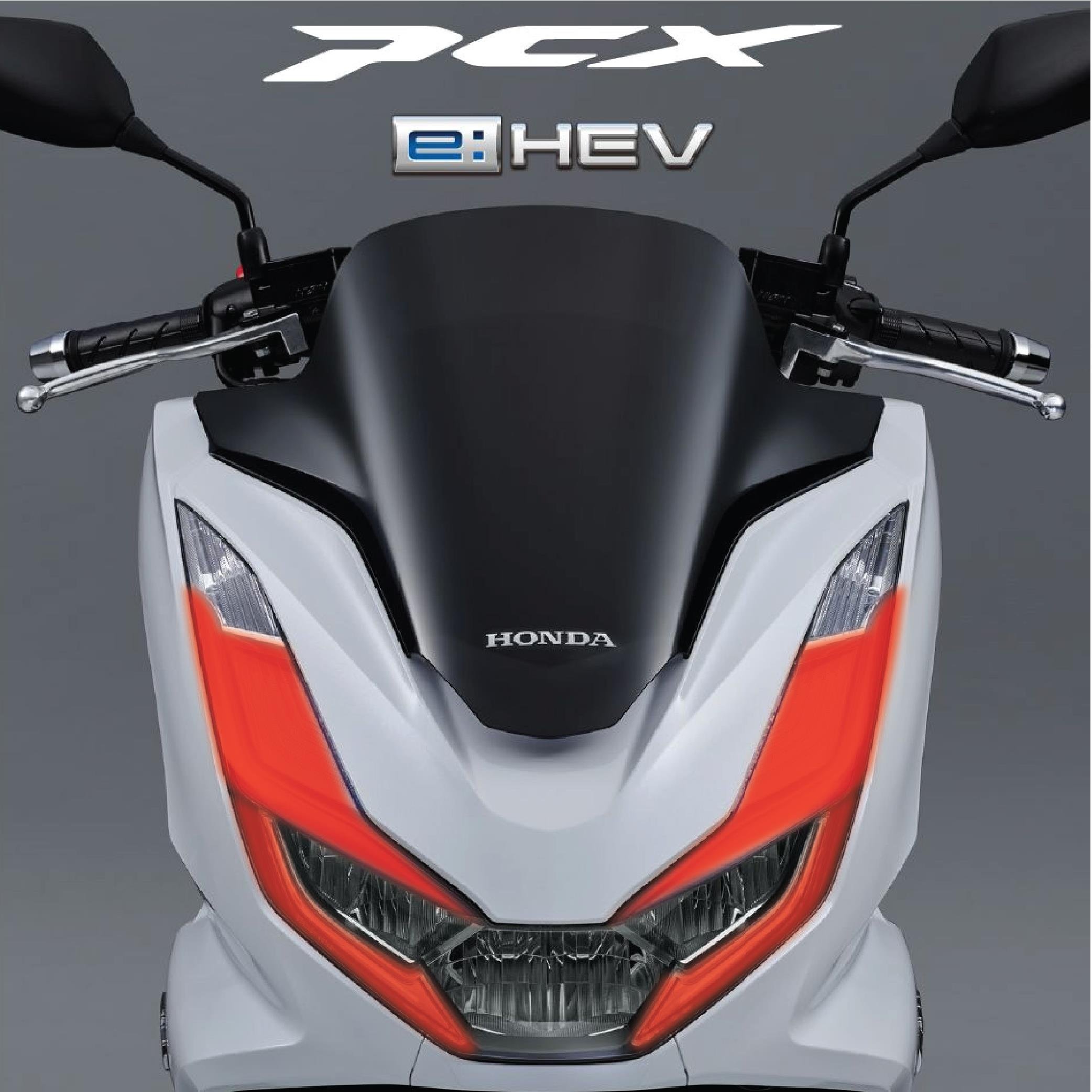 PCXPCX Ön Far Kaşı Far Filmi Sticker Etiket Modeli 2021-2024 Uyumlu Sinyal Kesikli Kırmızı Renk