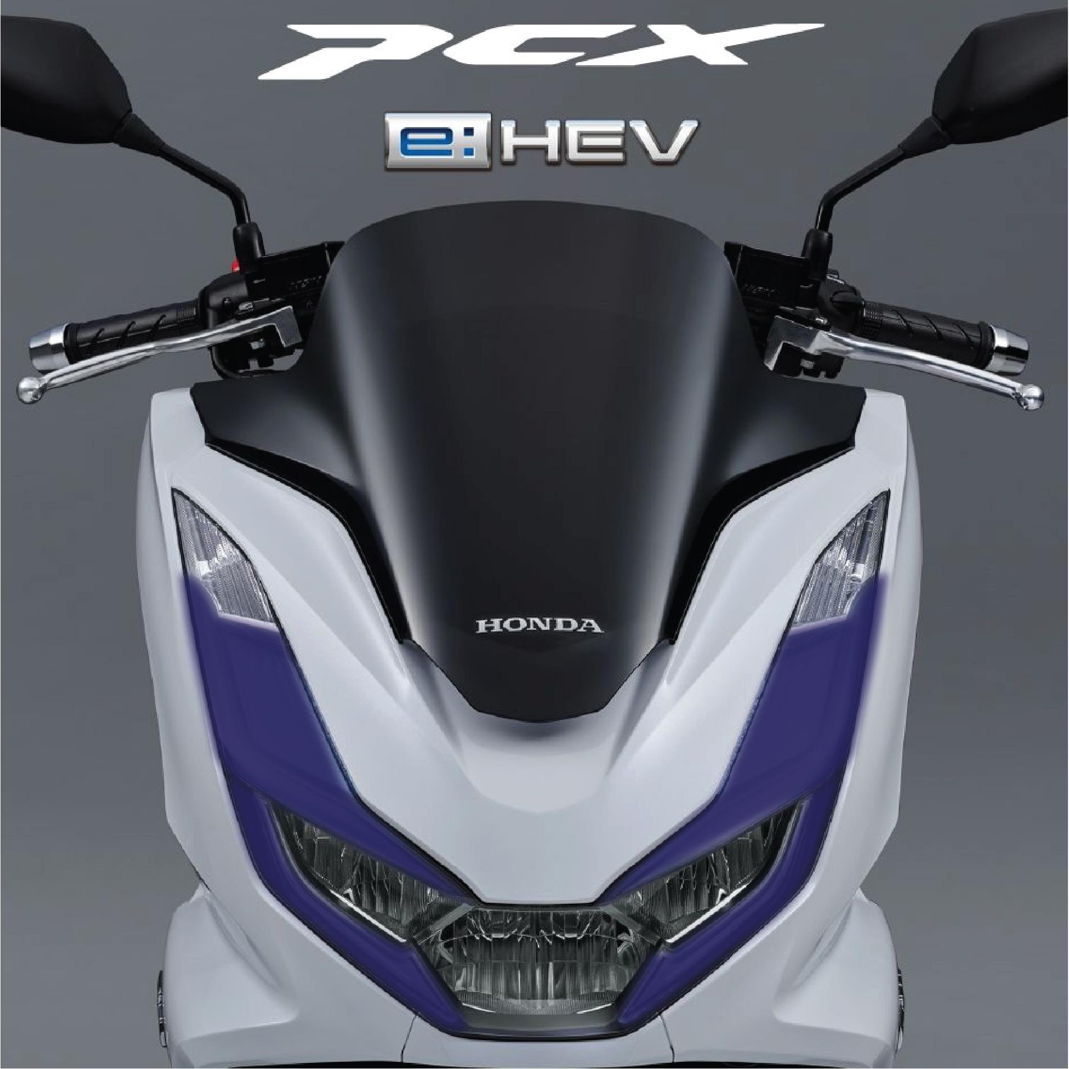 PCXPCX Ön Far Kaşı Far Filmi Sticker Etiket Modeli 2021-2024 Uyumlu Sinyal Kesikli Mavi Renk