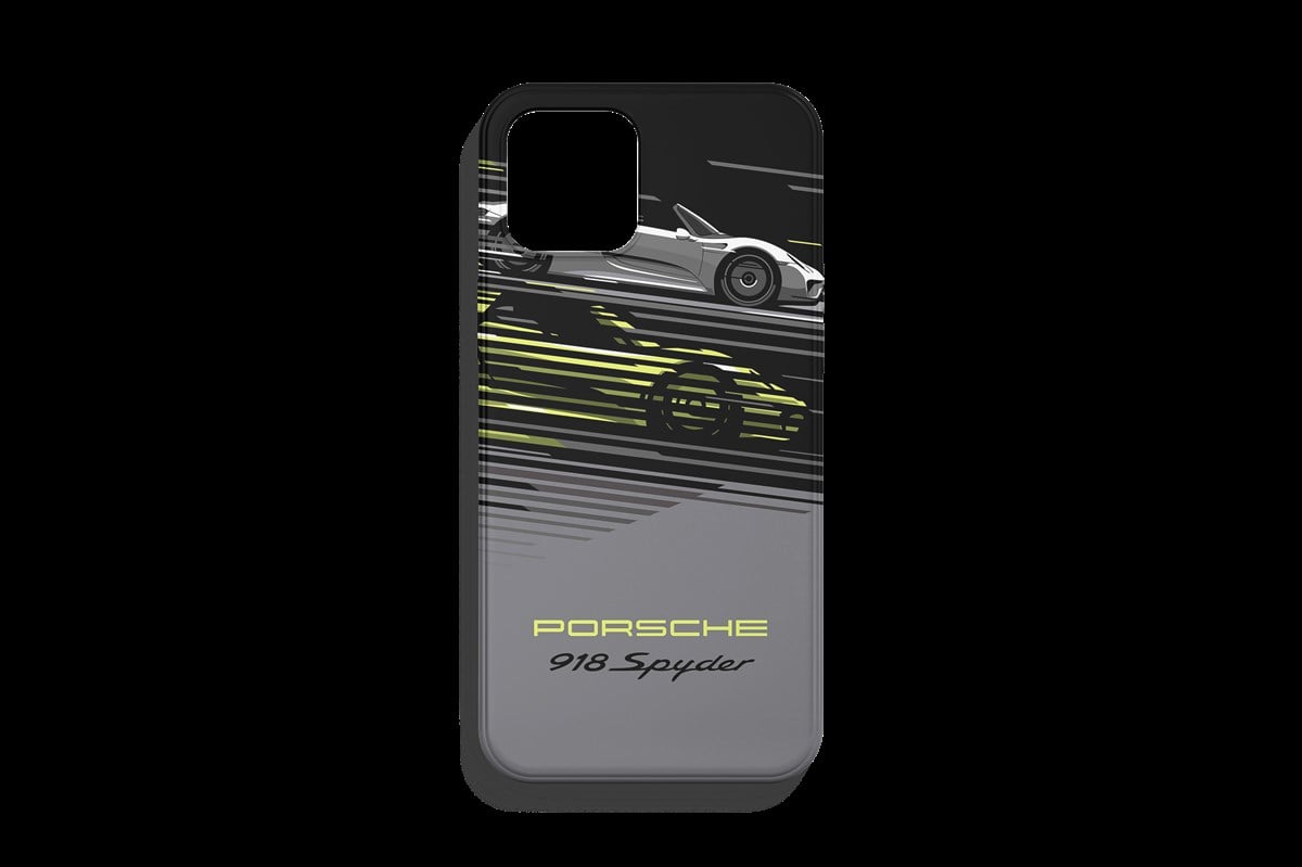 Porsche 918 Spyder Tasarımı Telefon Kılıfı 1. Kalite Baskı