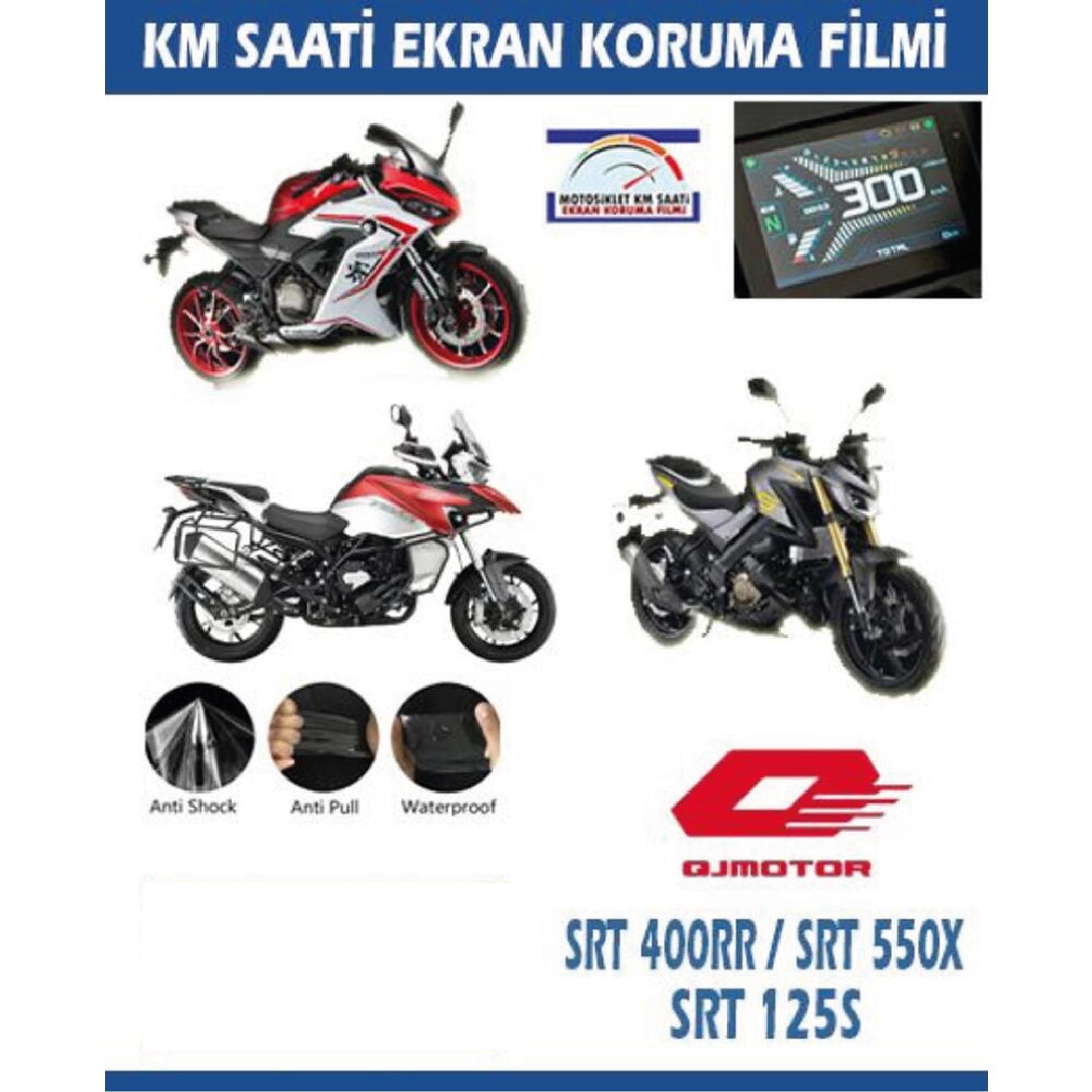 Ekran KorumasıQJ Motor SRT400RR / 550X / SRT125S Serisi Motosiklet Ekran Km Koruyucu