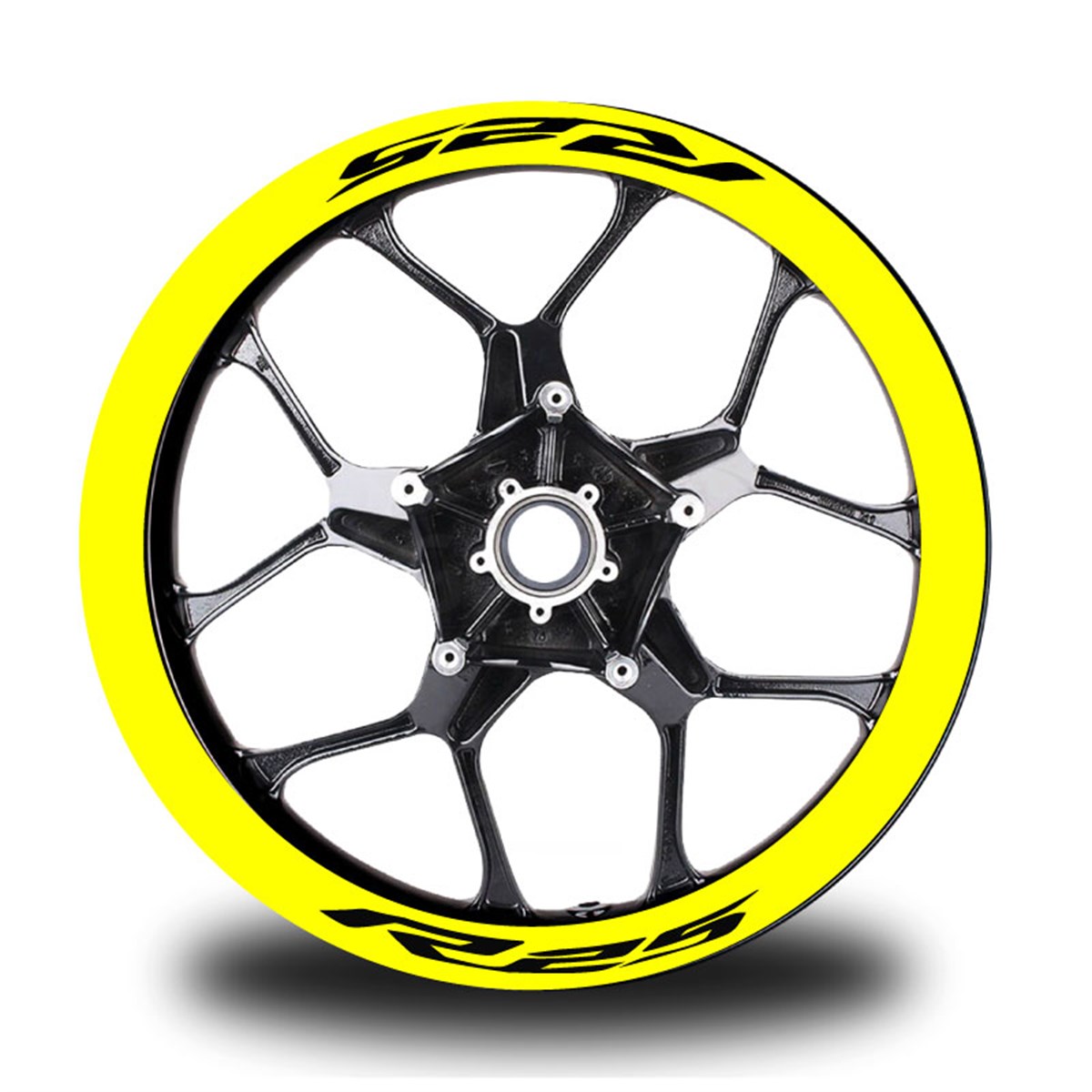 R25 Yazılı 8Li Jant İçi Yazı Sticker Etiket