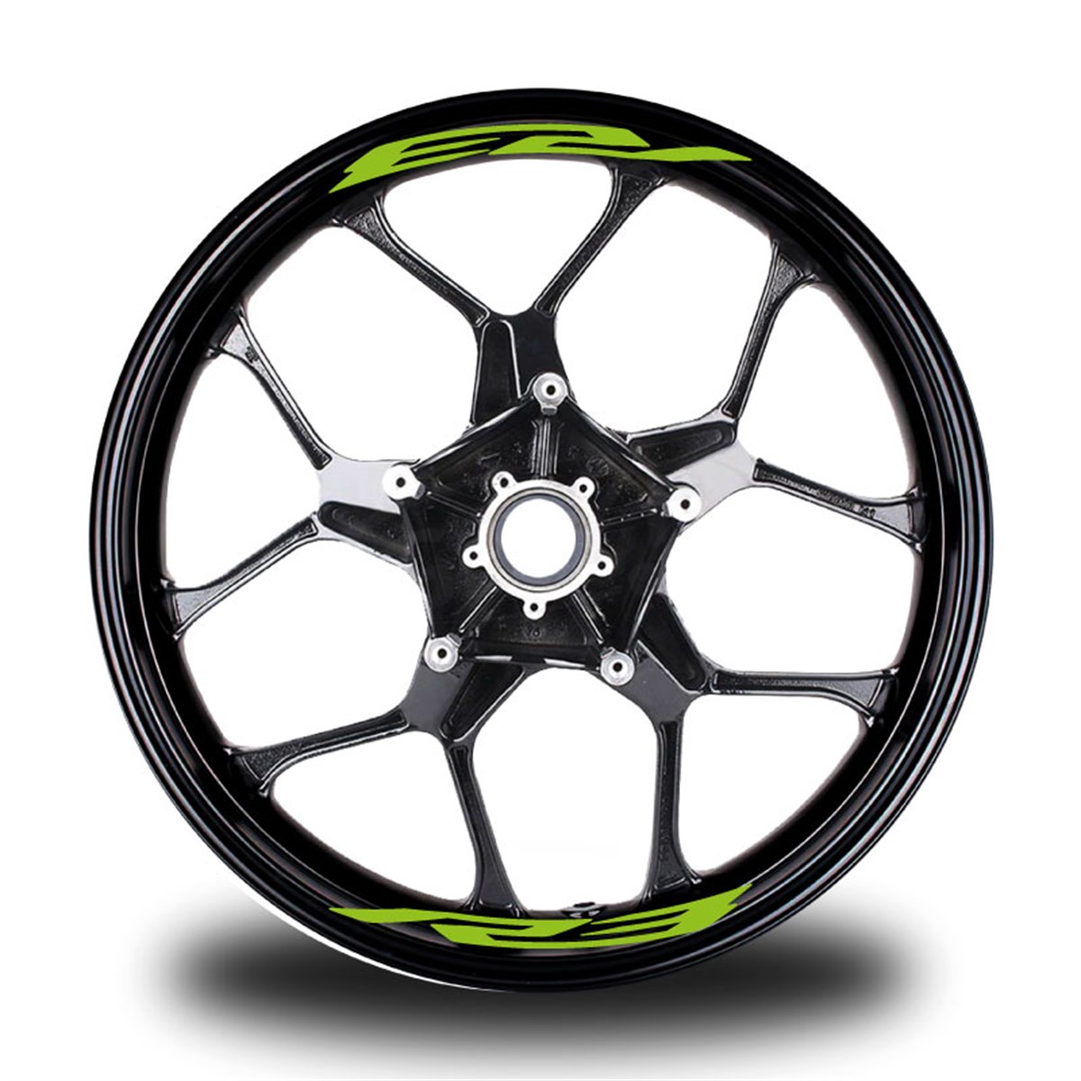 R3 Yazılı 8Li Jant İçi Yazı Sticker Etiket