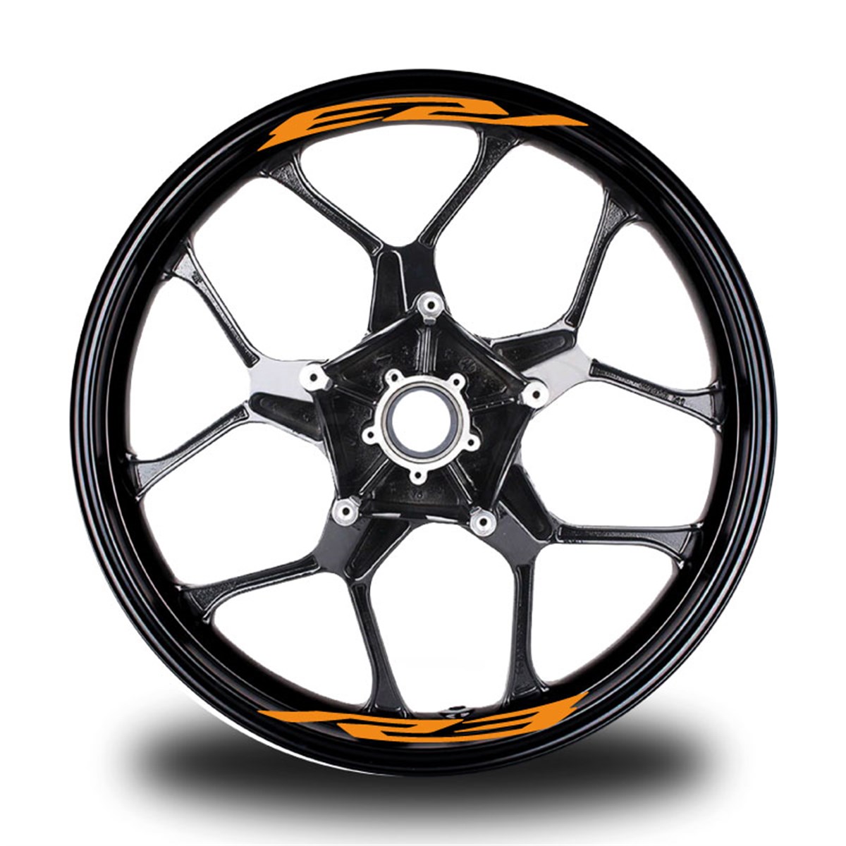 R3 Yazılı 8Li Jant İçi Yazı Sticker Etiket