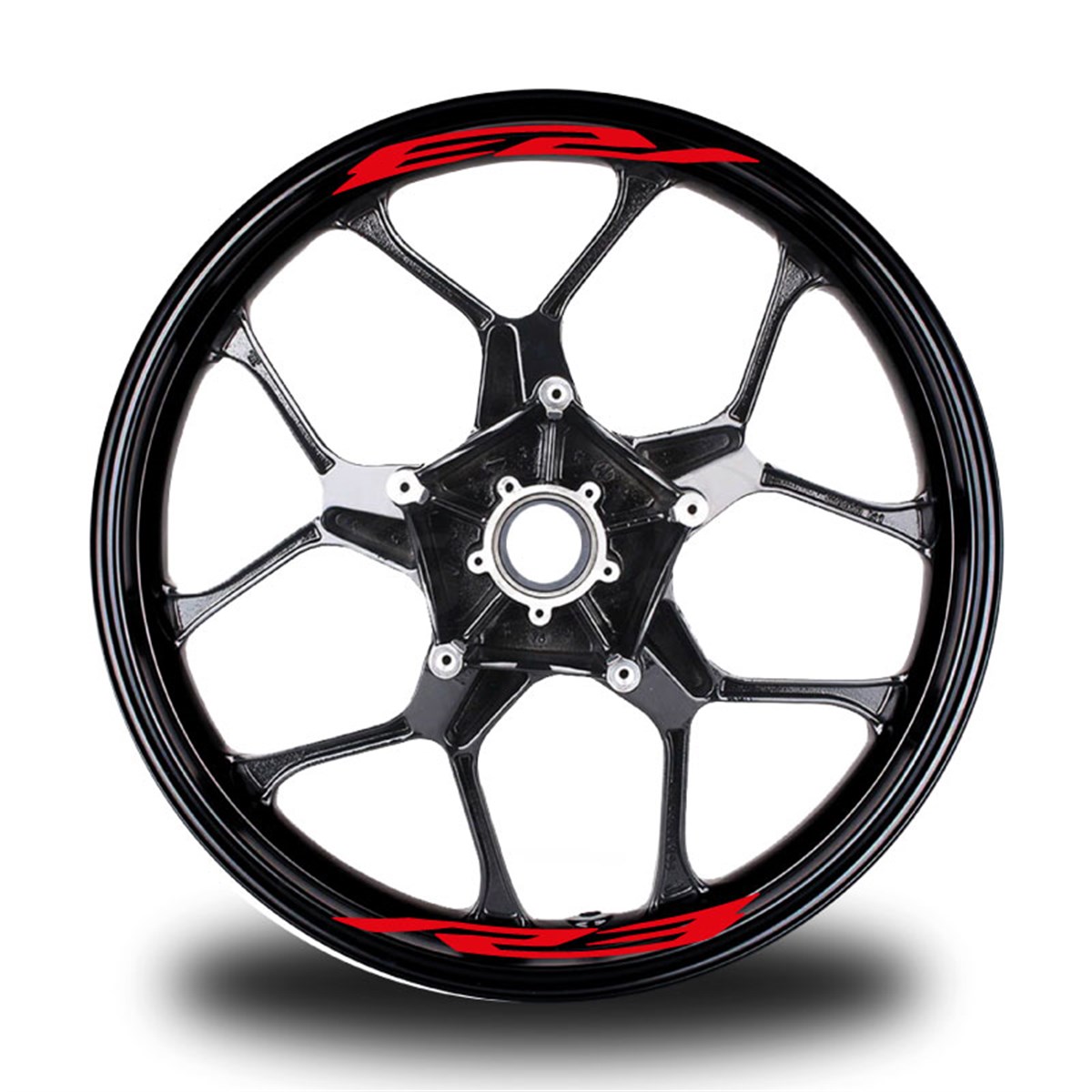 R3 Yazılı 8Li Jant İçi Yazı Sticker Etiket