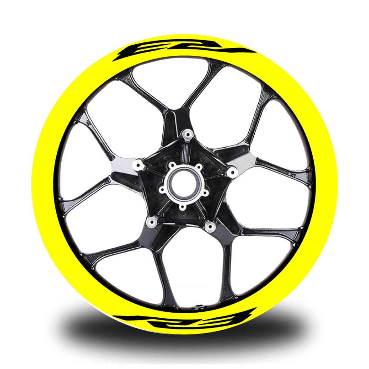 R3 Yazılı 8Li Jant İçi Yazı Sticker Etiket