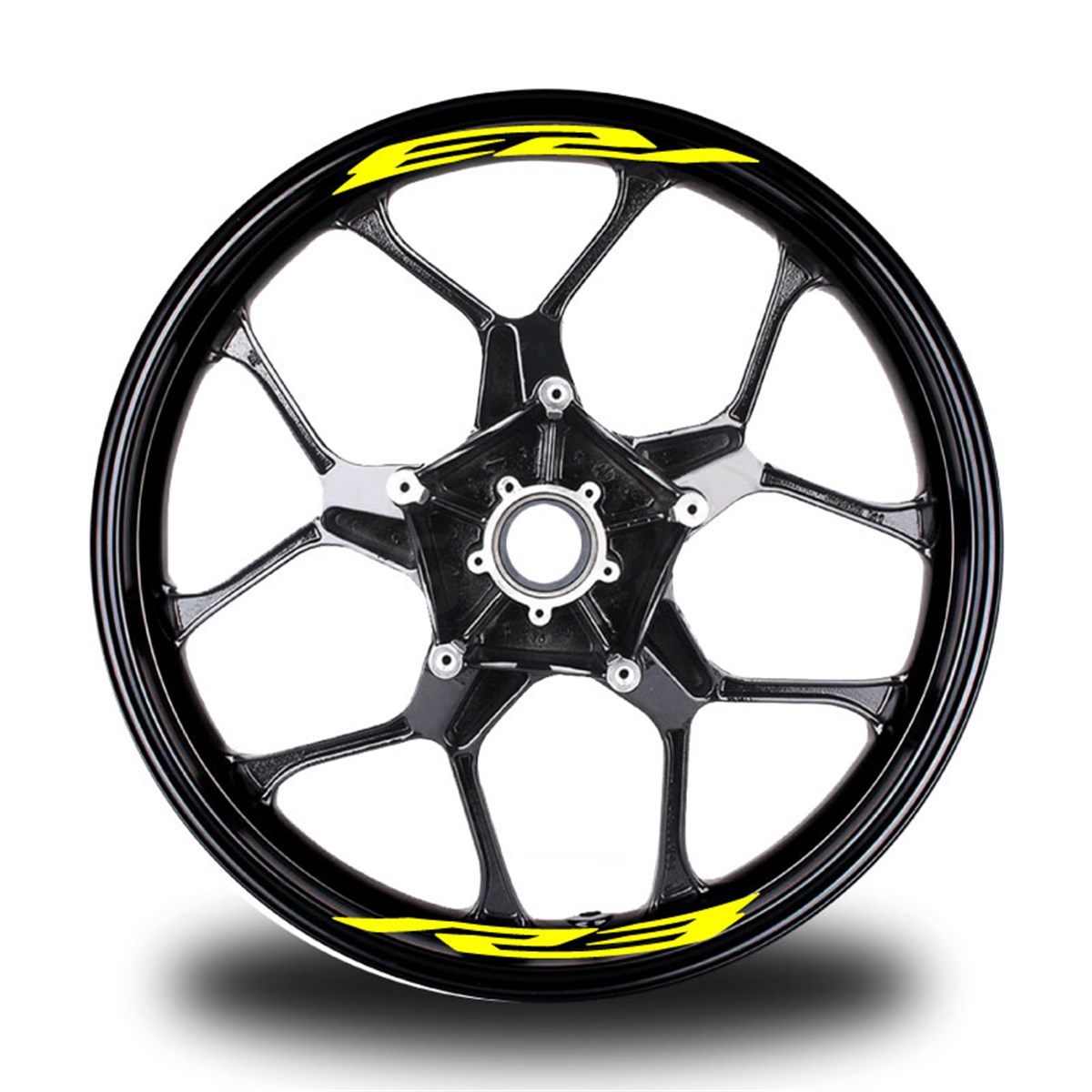 R3 Yazılı 8Li Jant İçi Yazı Sticker Etiket