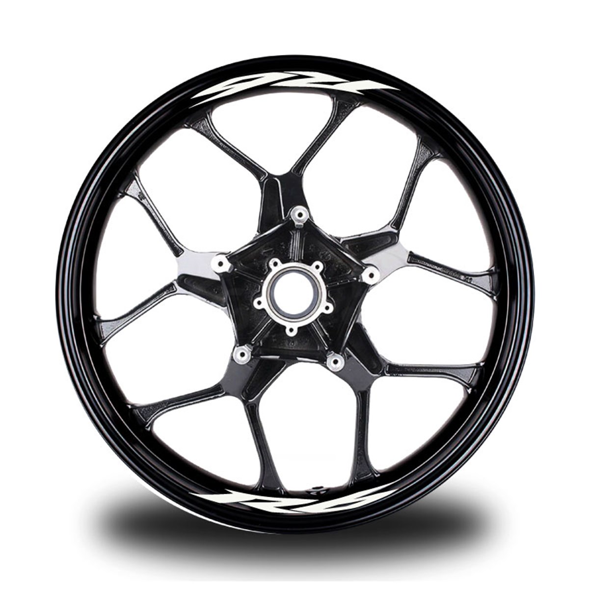 R6 Yazılı 8Li Jant İçi Yazı Sticker Etiket