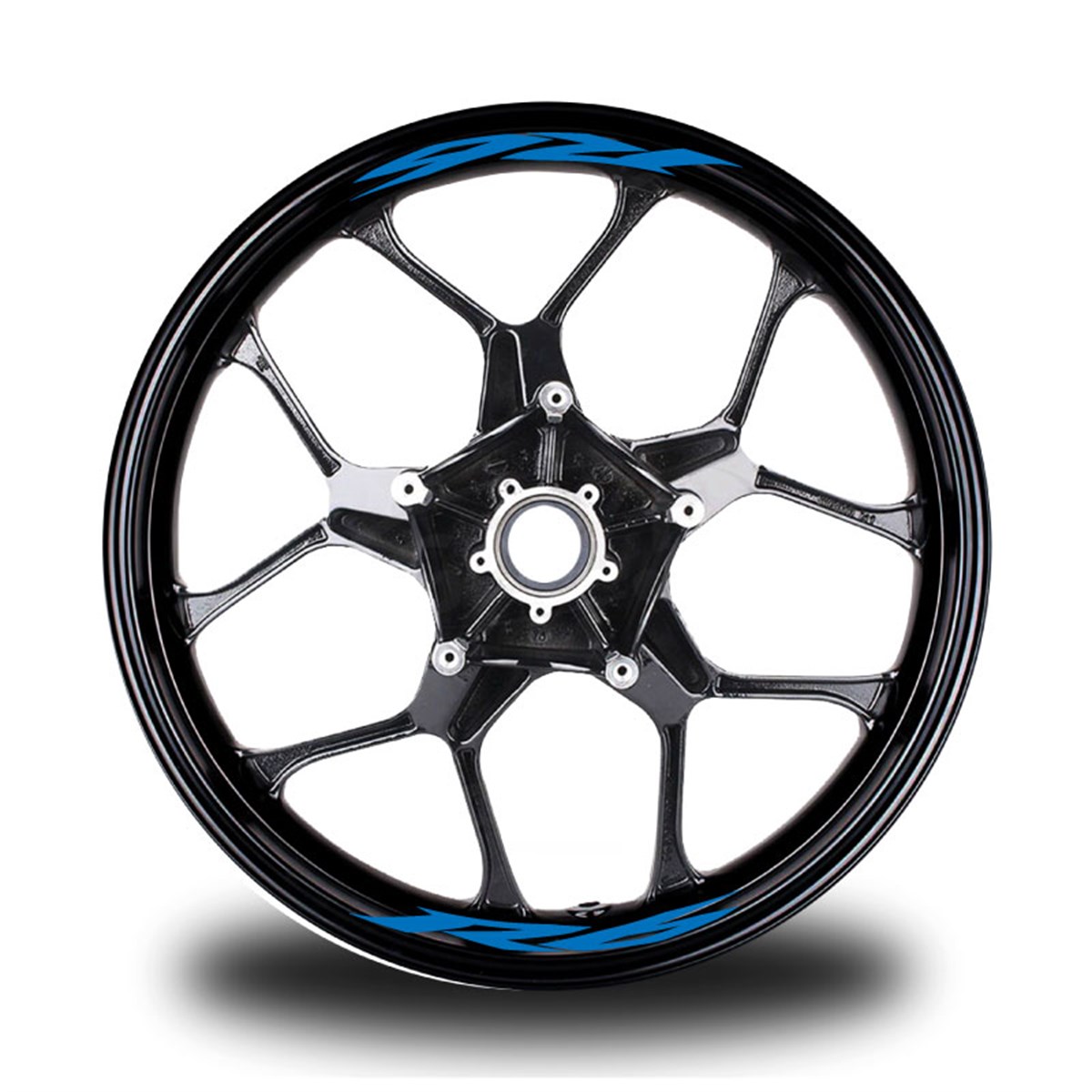 R6 Yazılı 8Li Jant İçi Yazı Sticker Etiket