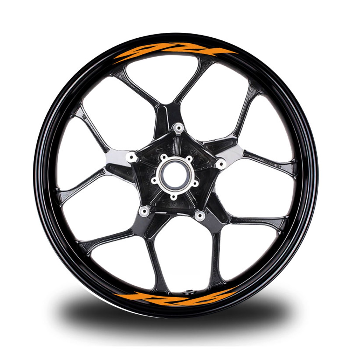 R6 Yazılı 8Li Jant İçi Yazı Sticker Etiket