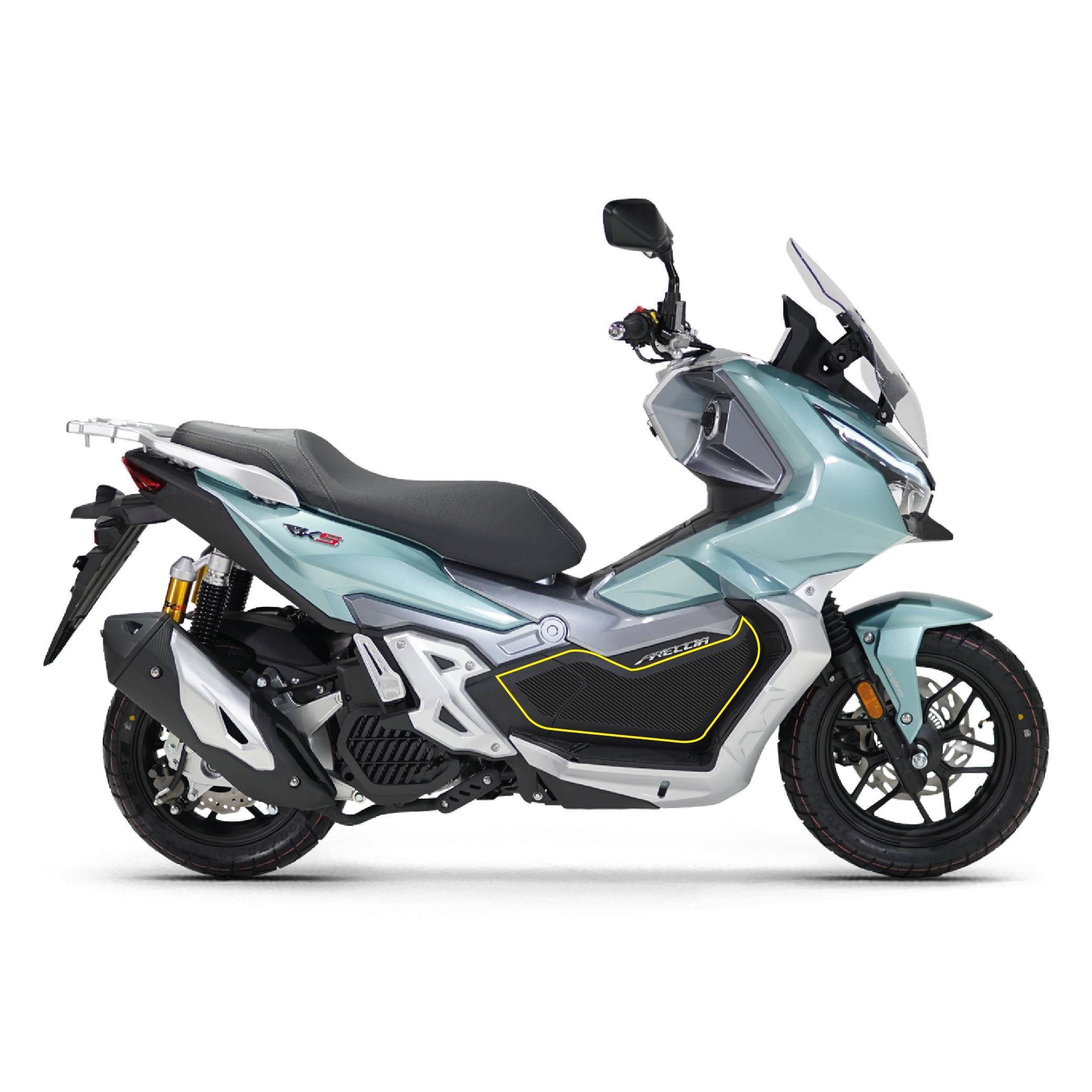 RKS FRECCİA 150 CC 2022 UYUMLU YAN AYAK KARBON KORUMA STICKER