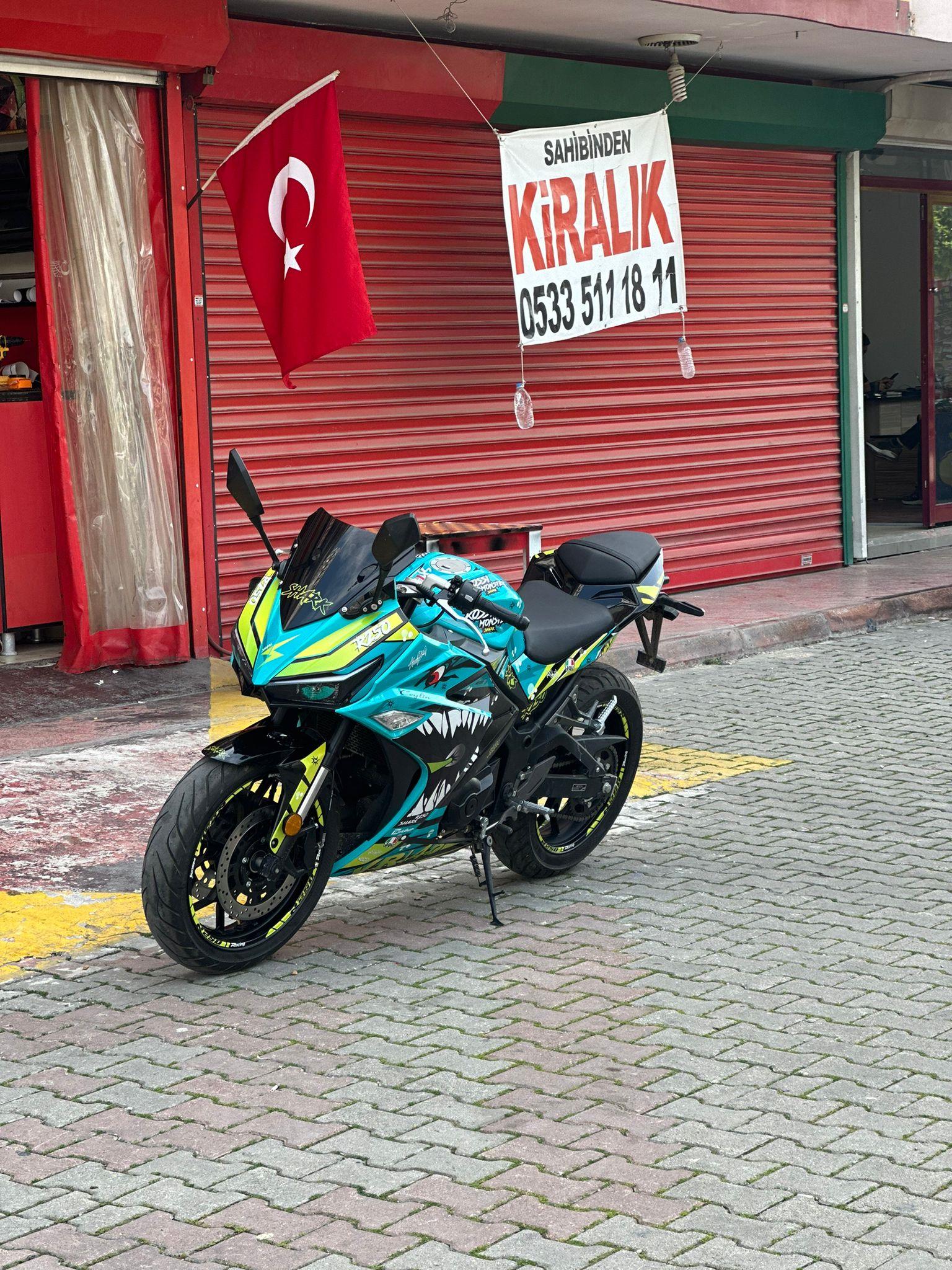 PULSAR NS 200RKS R250 Sticker Shark Jaw's Motosiklet Kaplama Tasarım Modeli