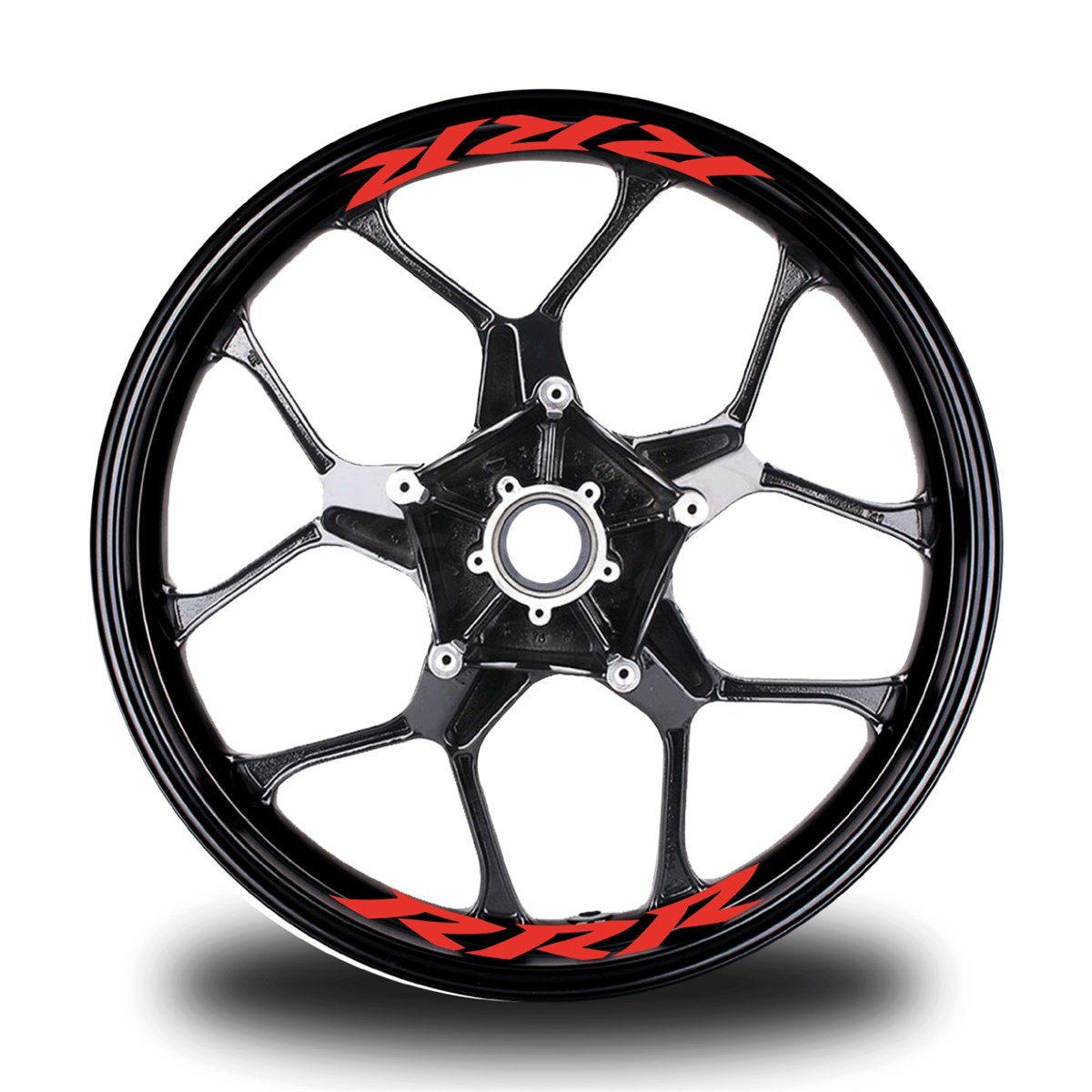 Rrr  Yazılı 8Li Jant İçi Yazı Sticker Etiket