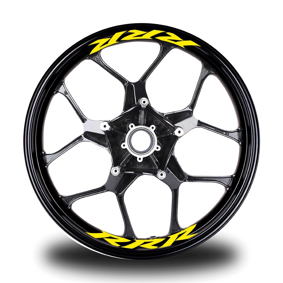 Rrr  Yazılı 8Li Jant İçi Yazı Sticker Etiket