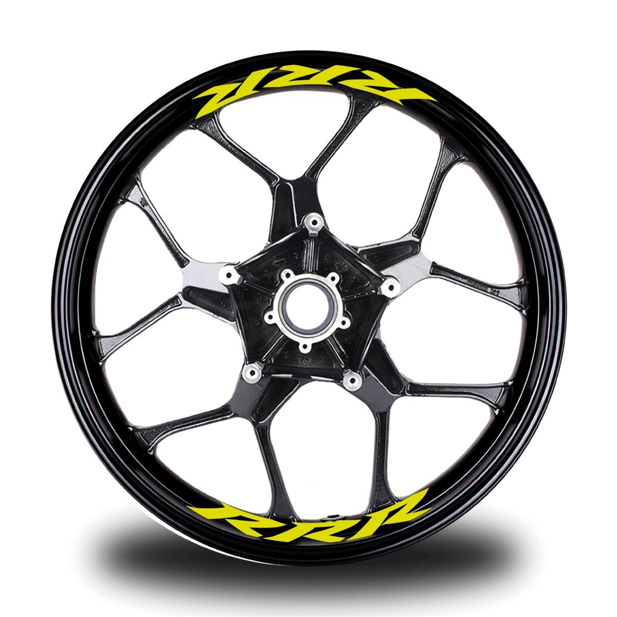 Rrr  Yazılı 8Li Jant İçi Yazı Sticker Etiket