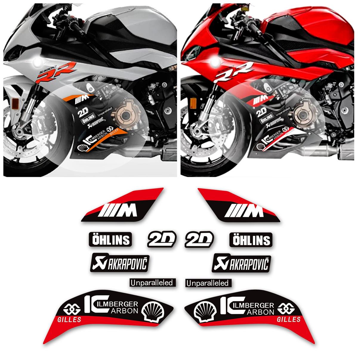 s1000 rr M Alt Sakal Grenaj Gilles Sticker Etiket Modeli