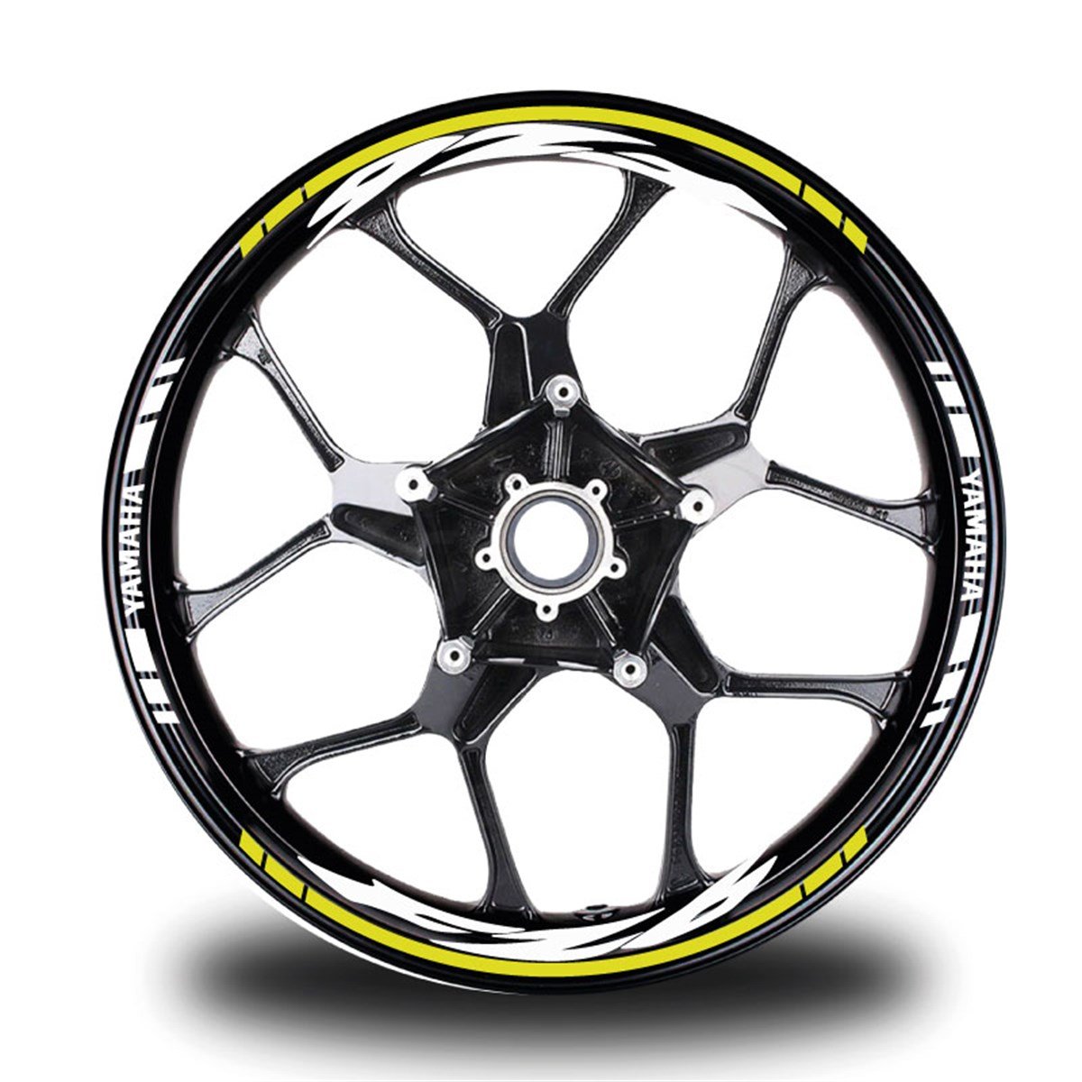 Sarı FZ6 Takım Jant Sticker Etiket 