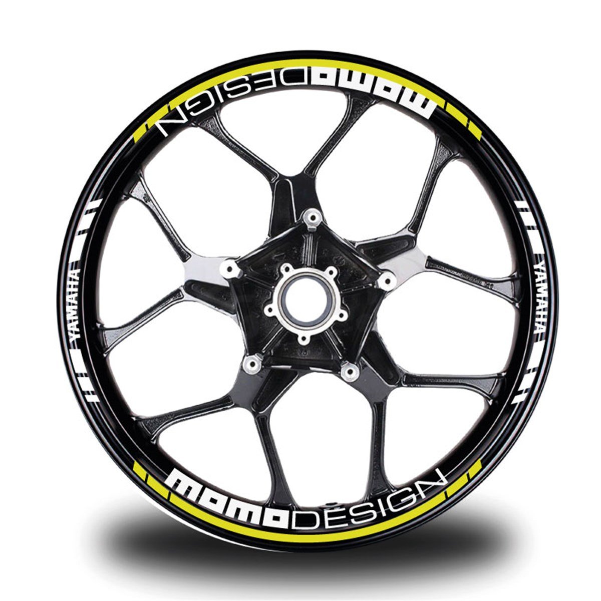 Sarı Momodesing Takım Jant Sticker Etiket