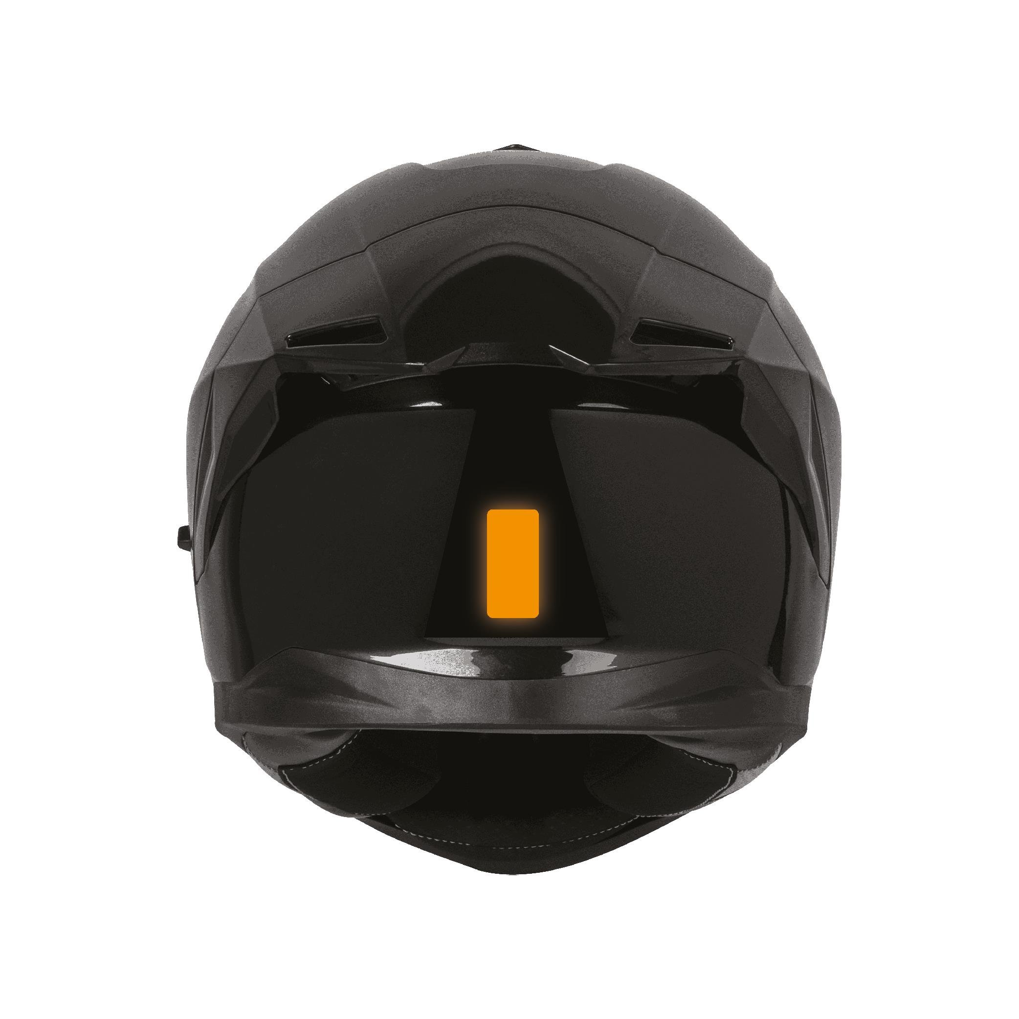 Reflective StickerSarı Reflective (Reflektif) 3'lü Dikdörtgen Sticker Paketi Otomobil Motosiklet Reflektif Parlayan Sticker Etiket Modeli