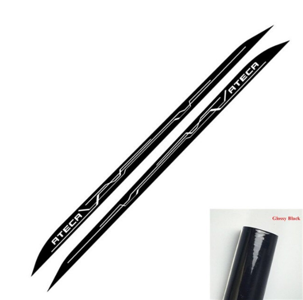 Seat Ateca Yan Kapı Şerit Sticker Etiket Modeli