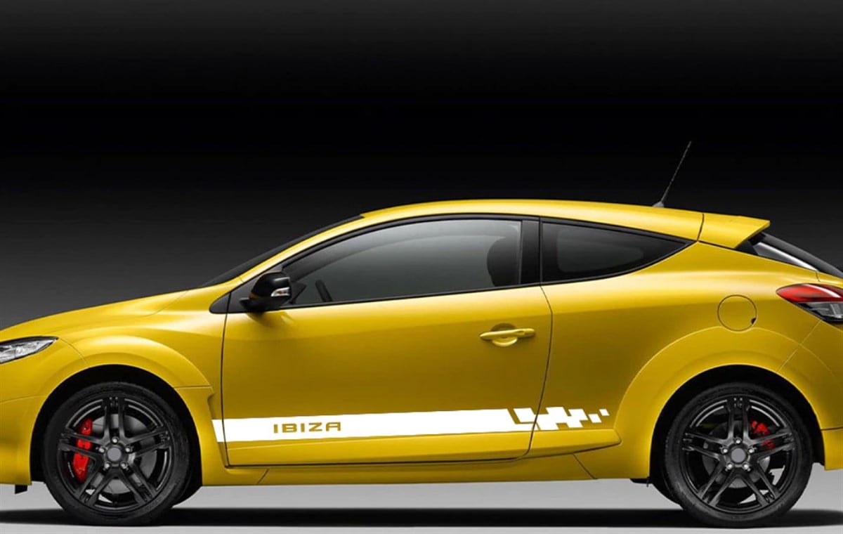 Seat Ibıza Yan Kapı Sticker Etiket Modeli 2