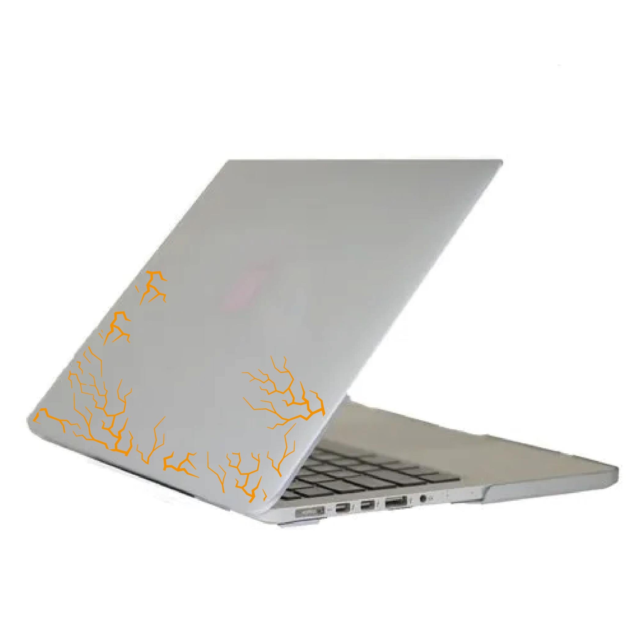 MARKALARŞimşek Sticker 25x25cm Folyo Kesim Evrensel Desen Kaplama Turuncu