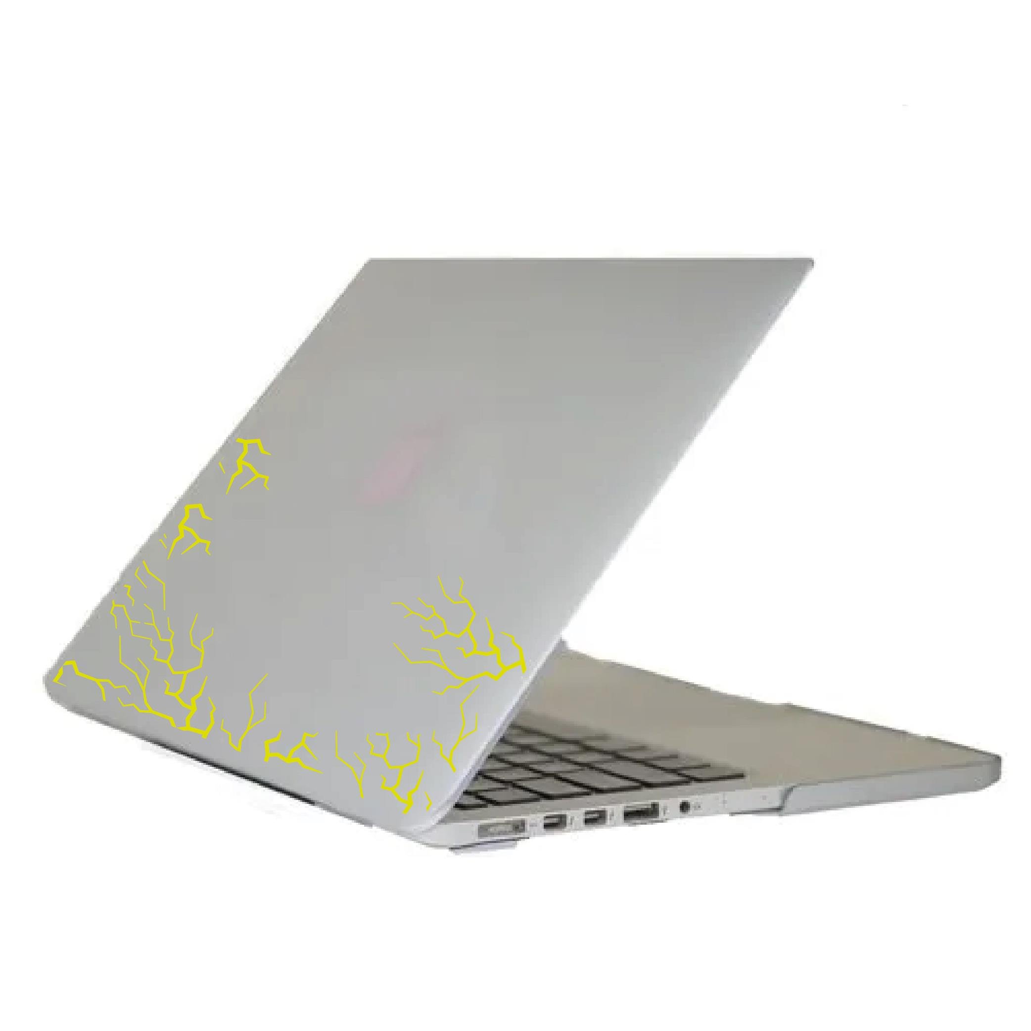 MARKALARŞimşek Sticker 25x25cm Folyo Kesim Evrensel Desen Kaplama Neon Sarı (Yeşil)