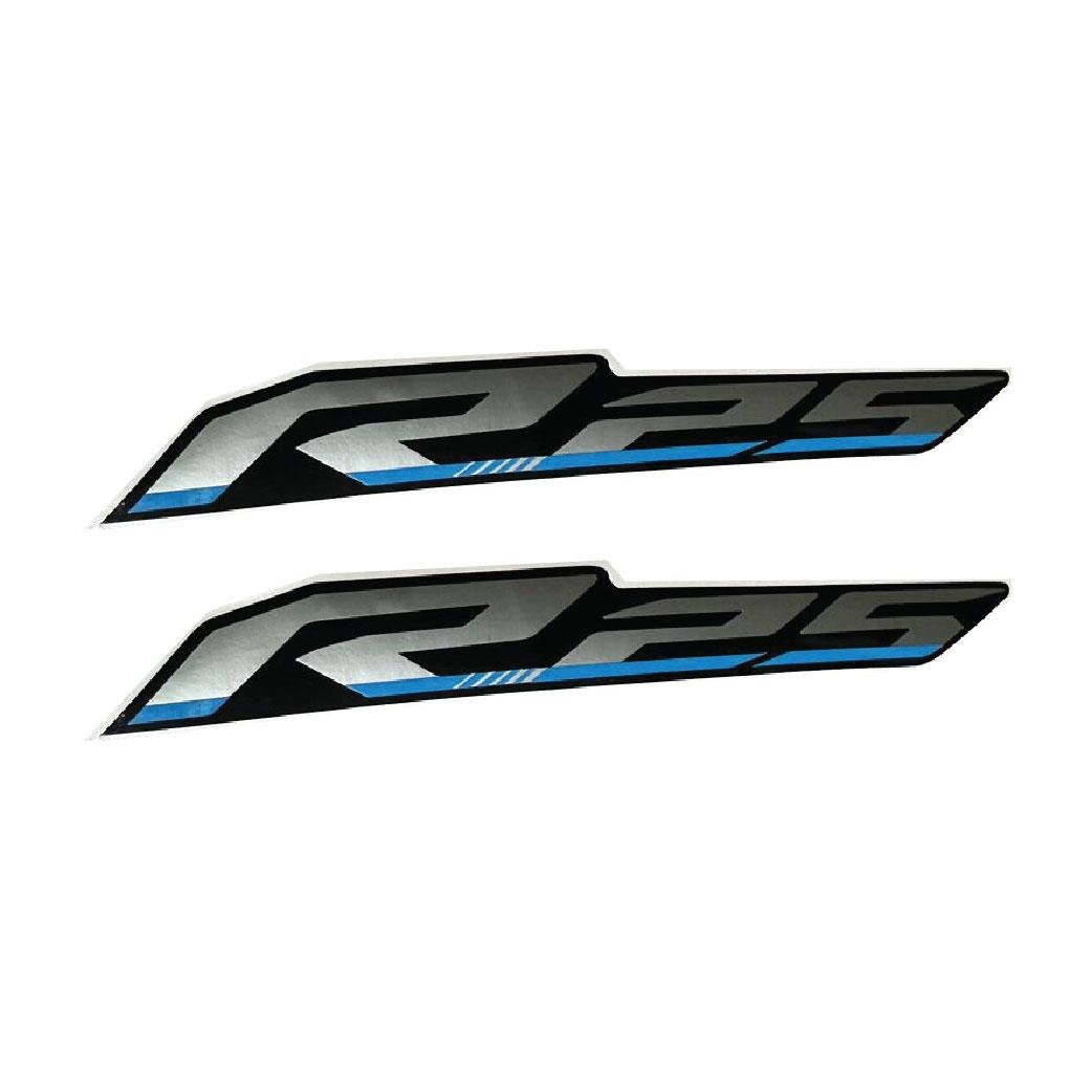 Siyah Yamaha YZF R25 Orjinal Sticker Tasarım Modeli 2023 