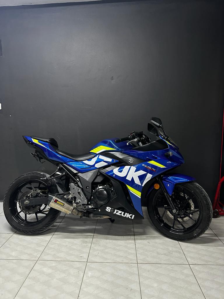 Suzuki GSXR 250 Orjinal Tasarım Sticker Etiket Modeli,