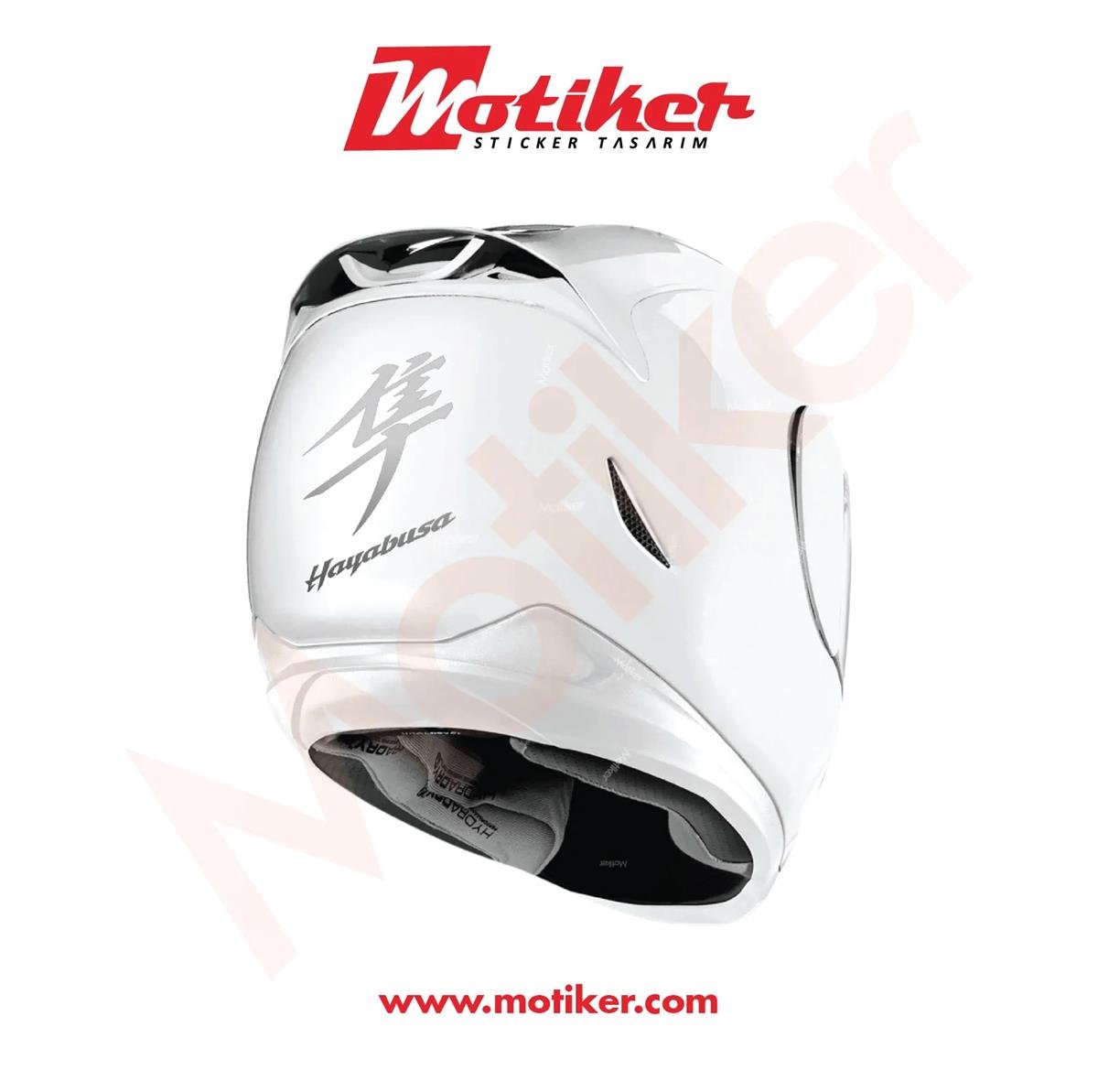 SUZUKI HAYABUSA KASK MODELİ-2 (GRİ)