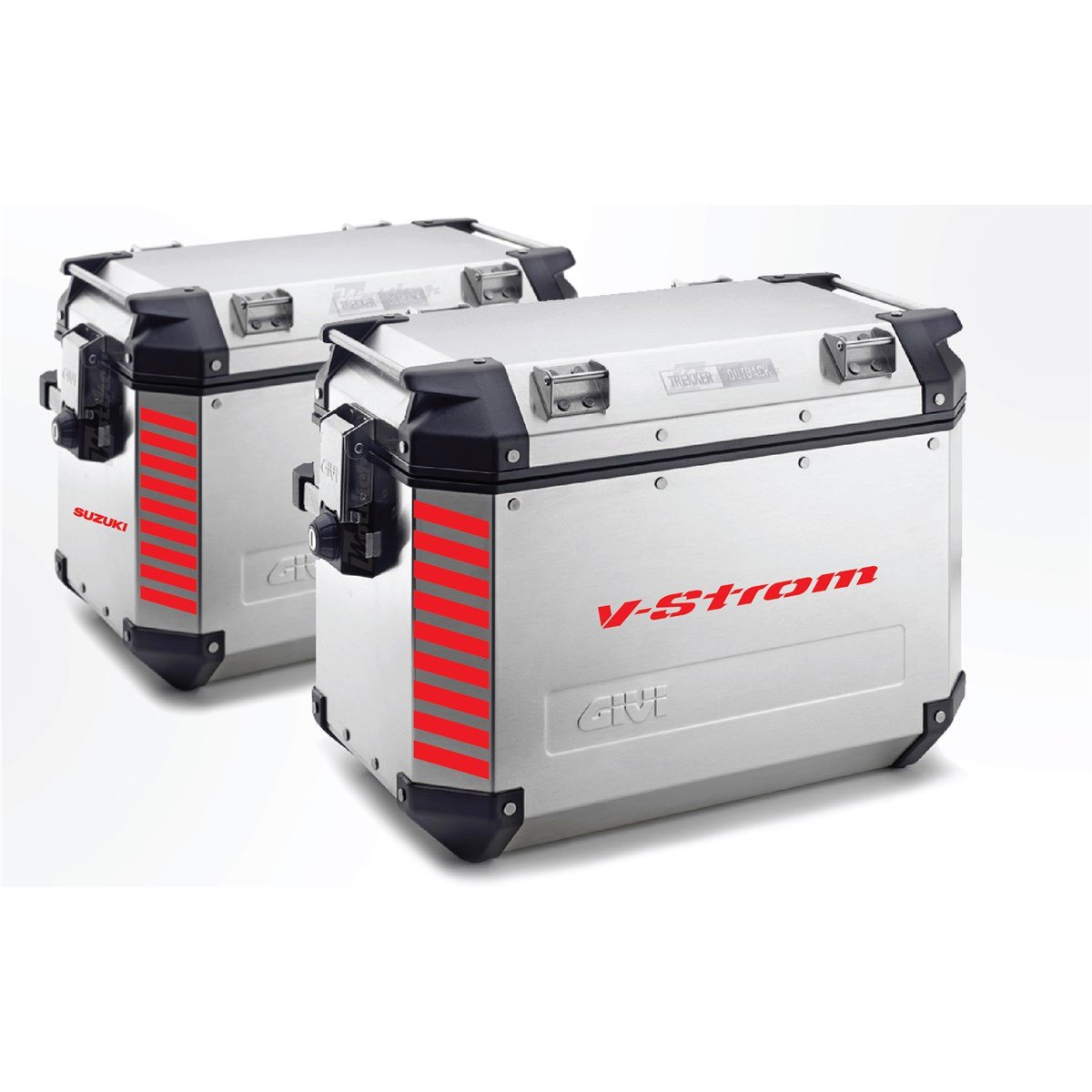 Suzuki V-Strom Çanta Sticker Etiket Modeli