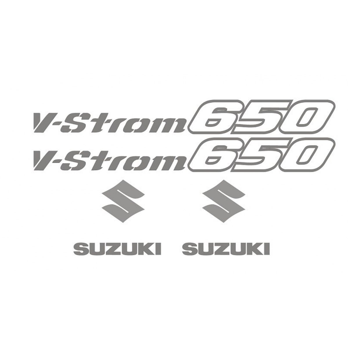 Suzuki V-Strom DL 650 Sticker Etiket Modeli