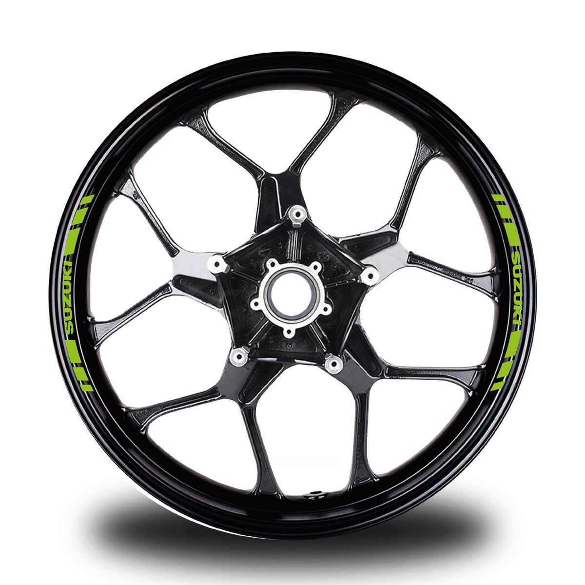 SUZUKI YAZILI KISA DIŞ ŞERİT 8'Lİ JANT STICKER MODELİ