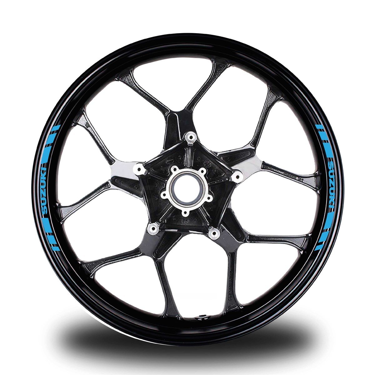 SUZUKI YAZILI KISA DIŞ ŞERİT 8'Lİ JANT STICKER MODELİ