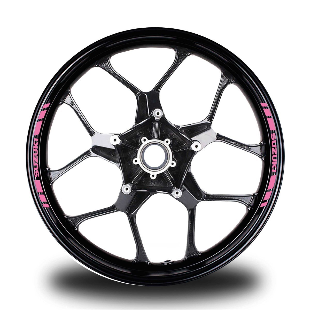 SUZUKI YAZILI KISA DIŞ ŞERİT 8'Lİ JANT STICKER MODELİ