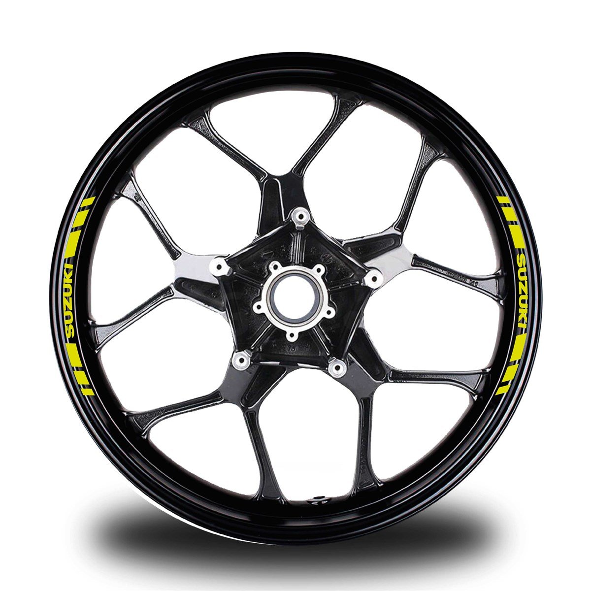 SUZUKI YAZILI KISA DIŞ ŞERİT 8'Lİ JANT STICKER MODELİ