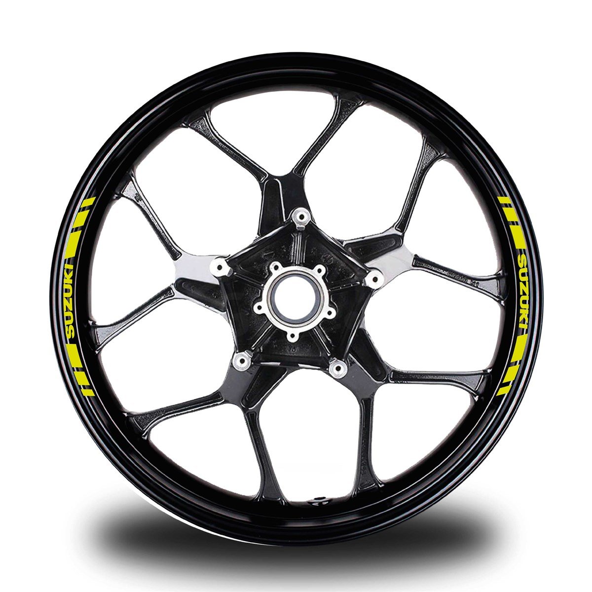 SUZUKI YAZILI KISA DIŞ ŞERİT 8'Lİ JANT STICKER MODELİ