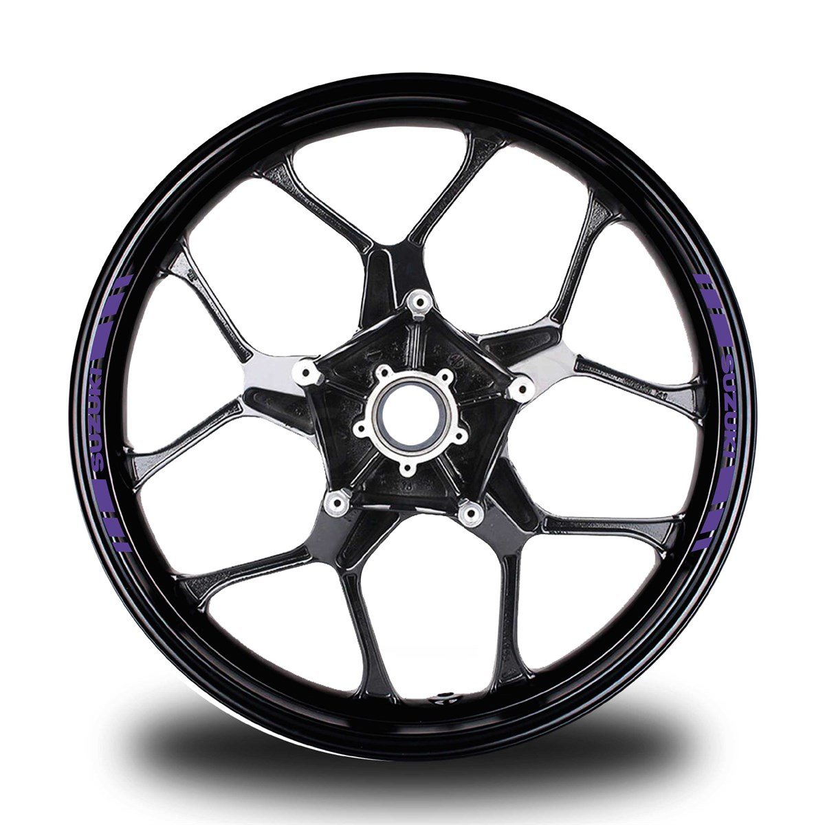 SUZUKI YAZILI KISA DIŞ ŞERİT 8'Lİ JANT STICKER MODELİ