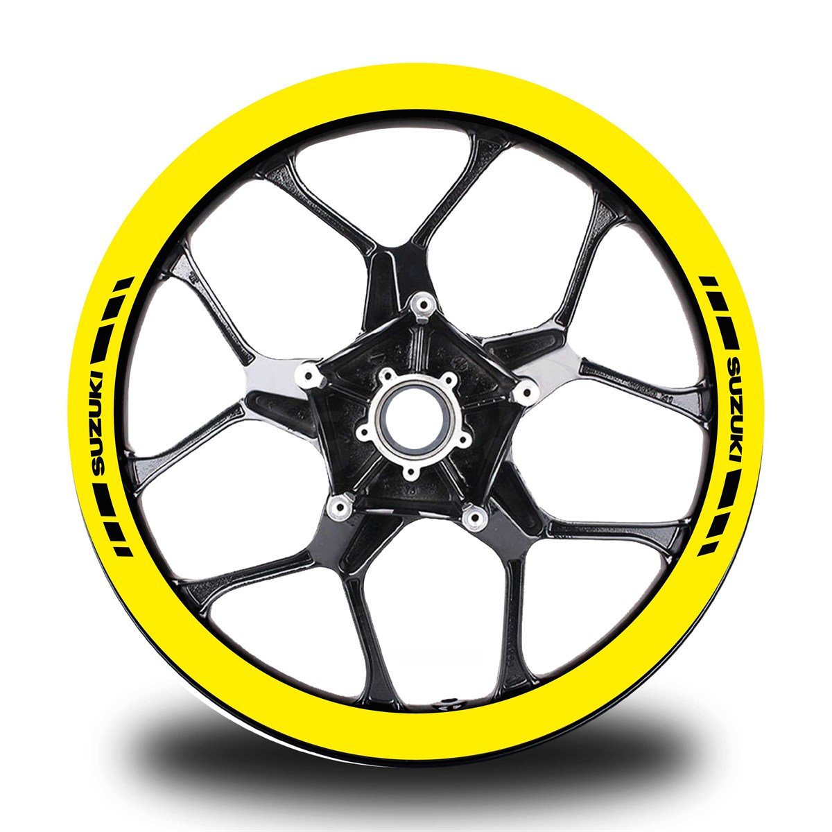 SUZUKI YAZILI KISA DIŞ ŞERİT 8'Lİ JANT STICKER MODELİ